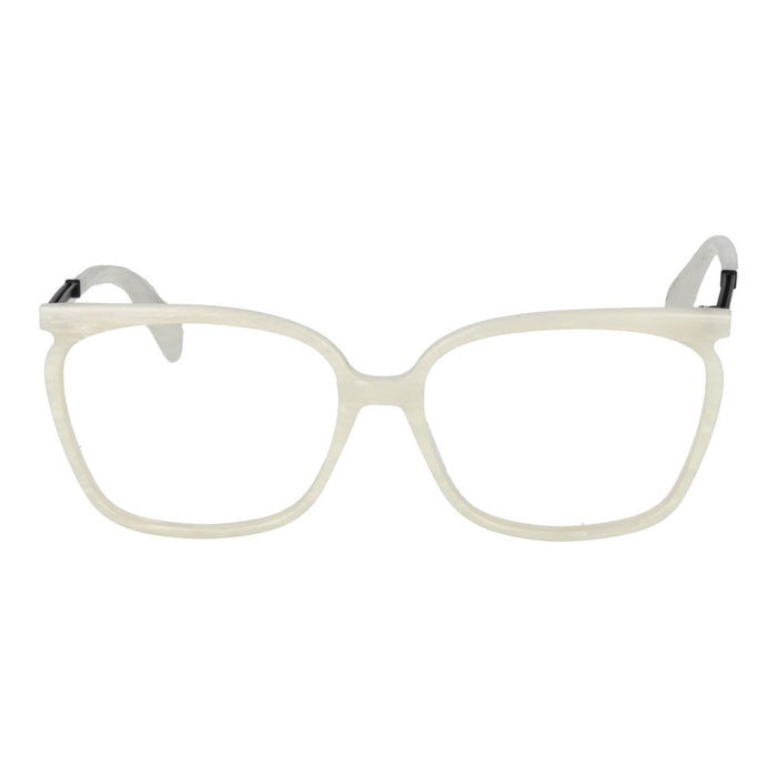 White Plastic Glasses (frames) Accessory
