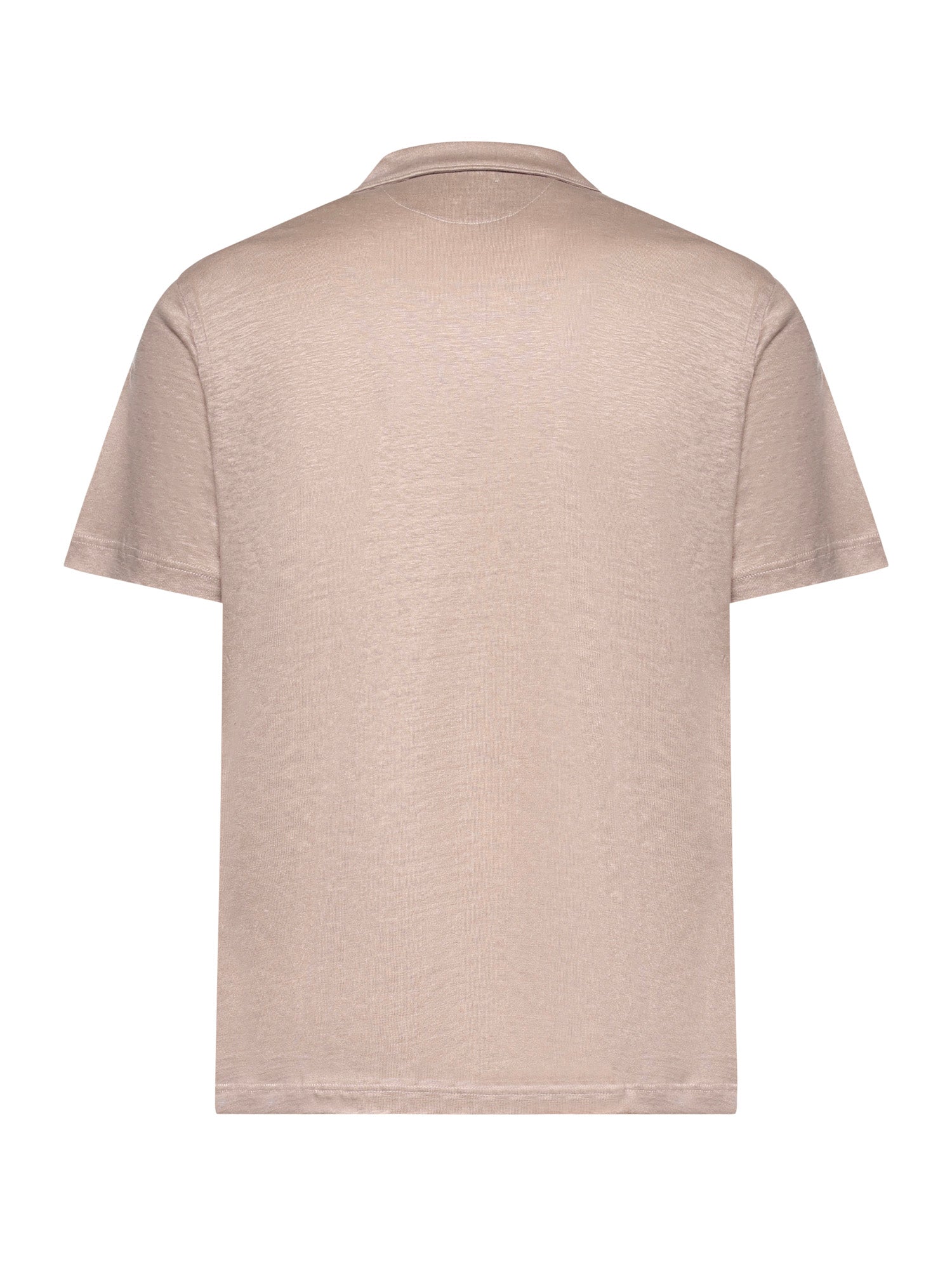Eleventy T-shirts and Polos Dusty Pink Linen