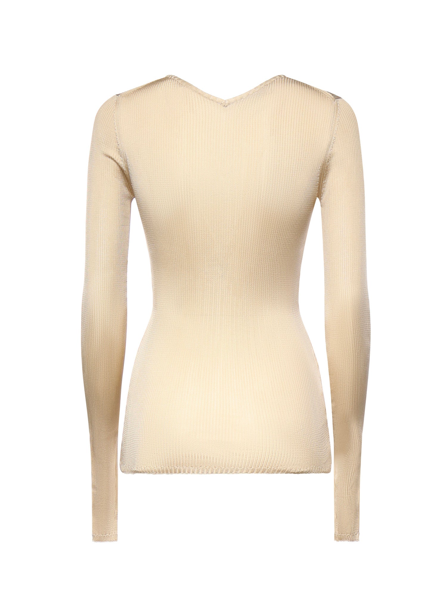 Miu Sweaters Sand Silk