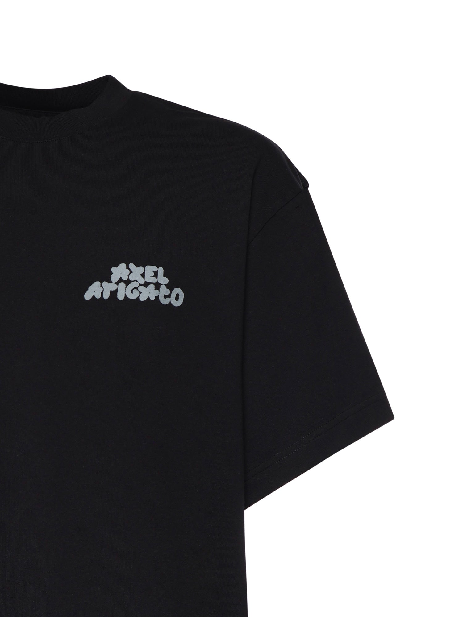 Axel Arigato T-shirts and Polos Black Cotton
