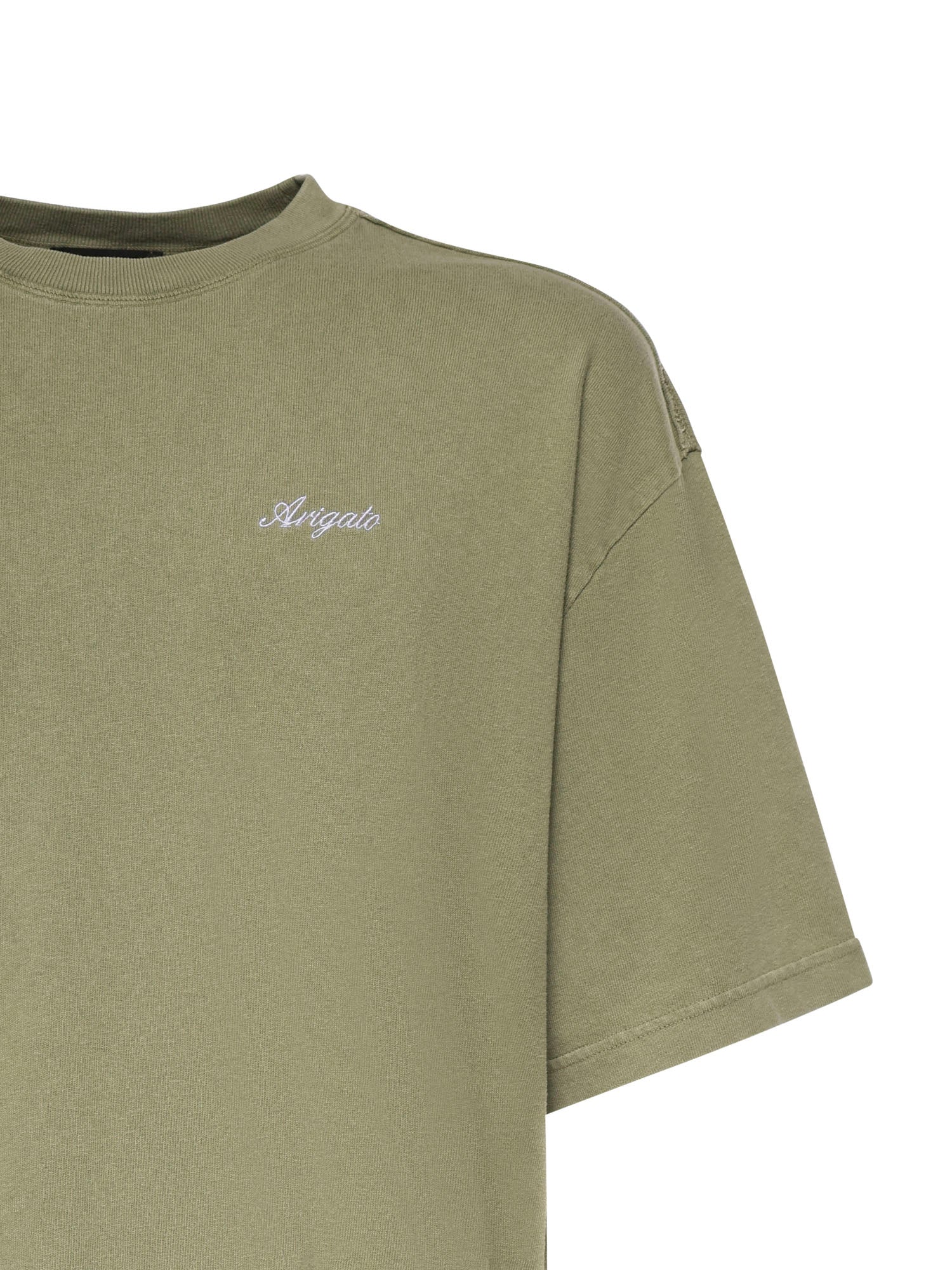 Axel Arigato T-shirts and Polos Deep Lichen Green Cotton