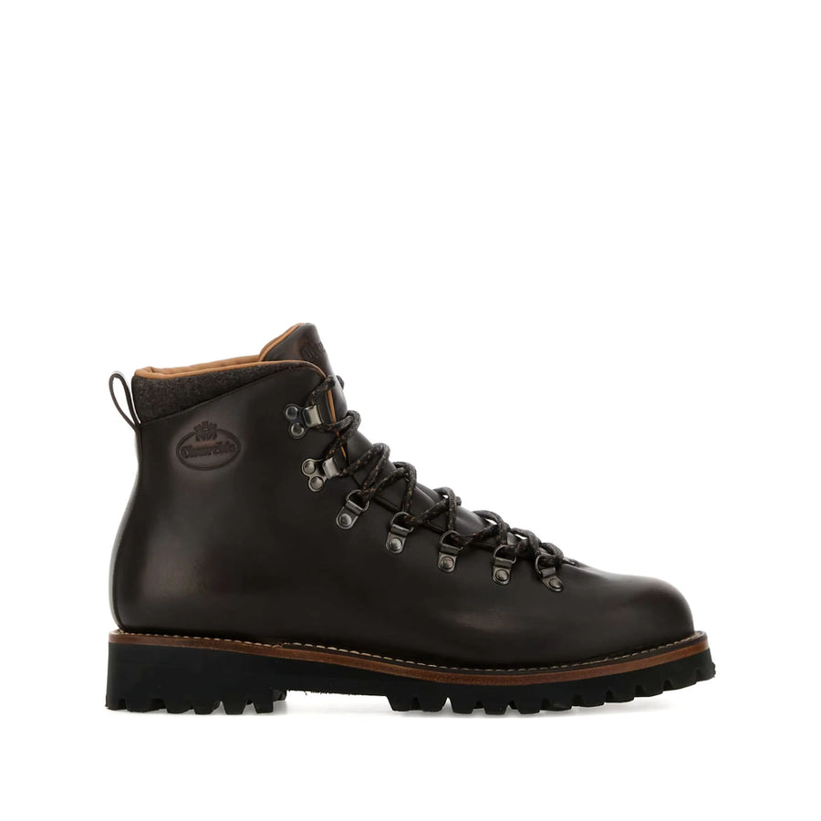 Brown Leather Trainers