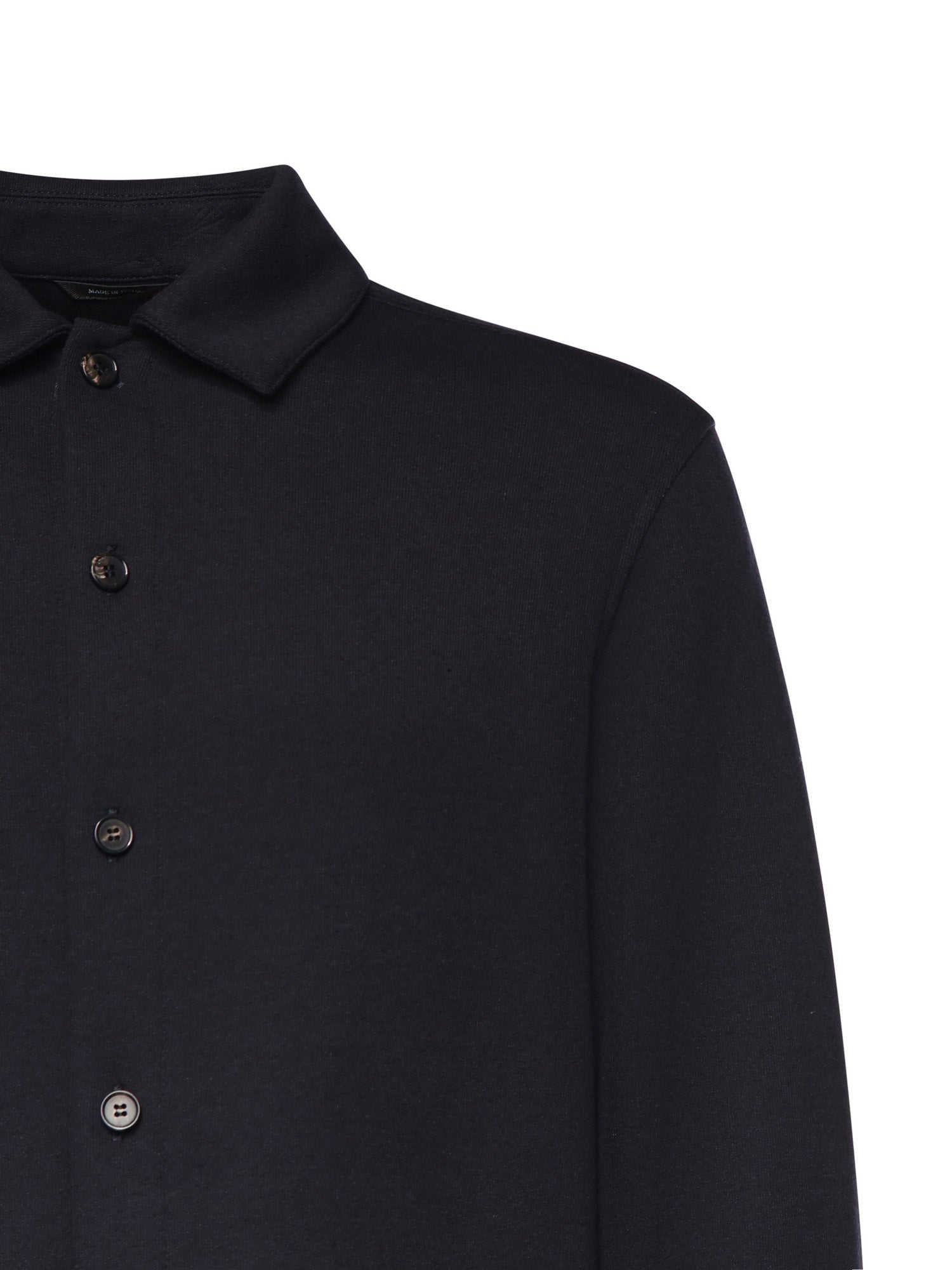Loro Piana Jackets Blue Navy Cotton Silk Cashmere