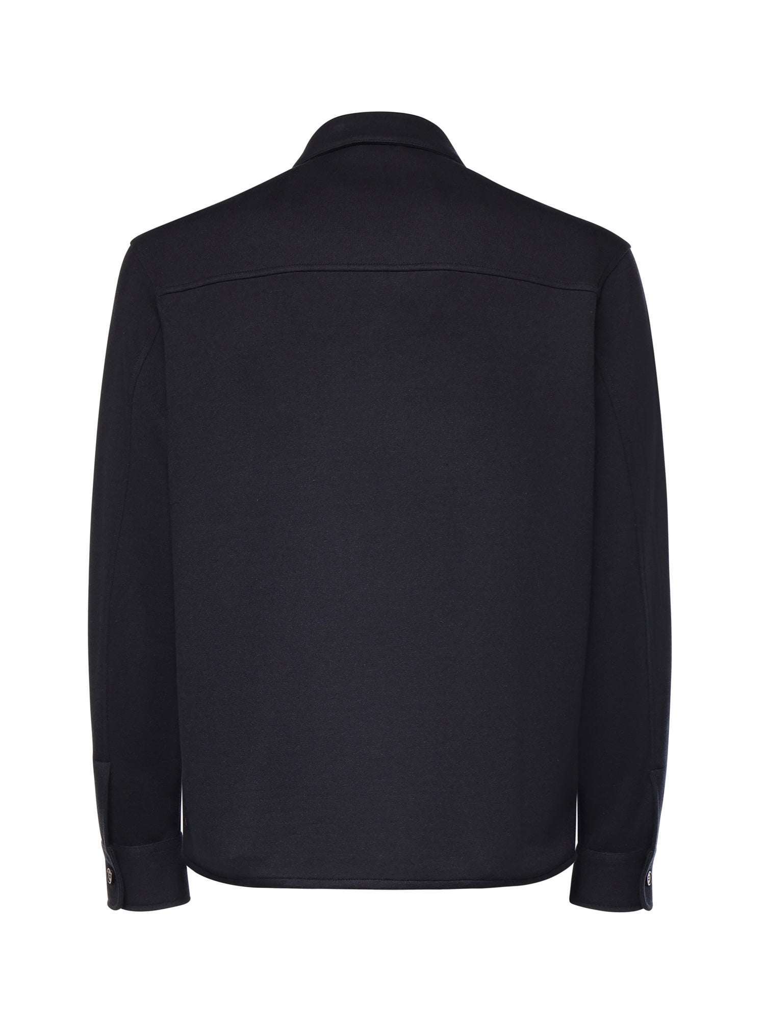 Loro Piana Jackets Blue Navy Cotton Silk Cashmere
