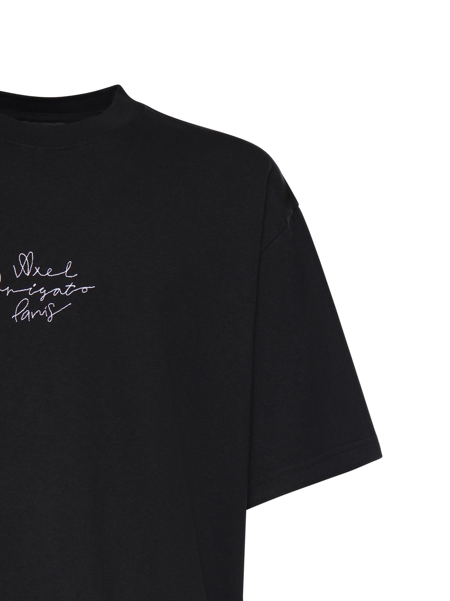 Axel Arigato T-shirts and Polos Black Cotton