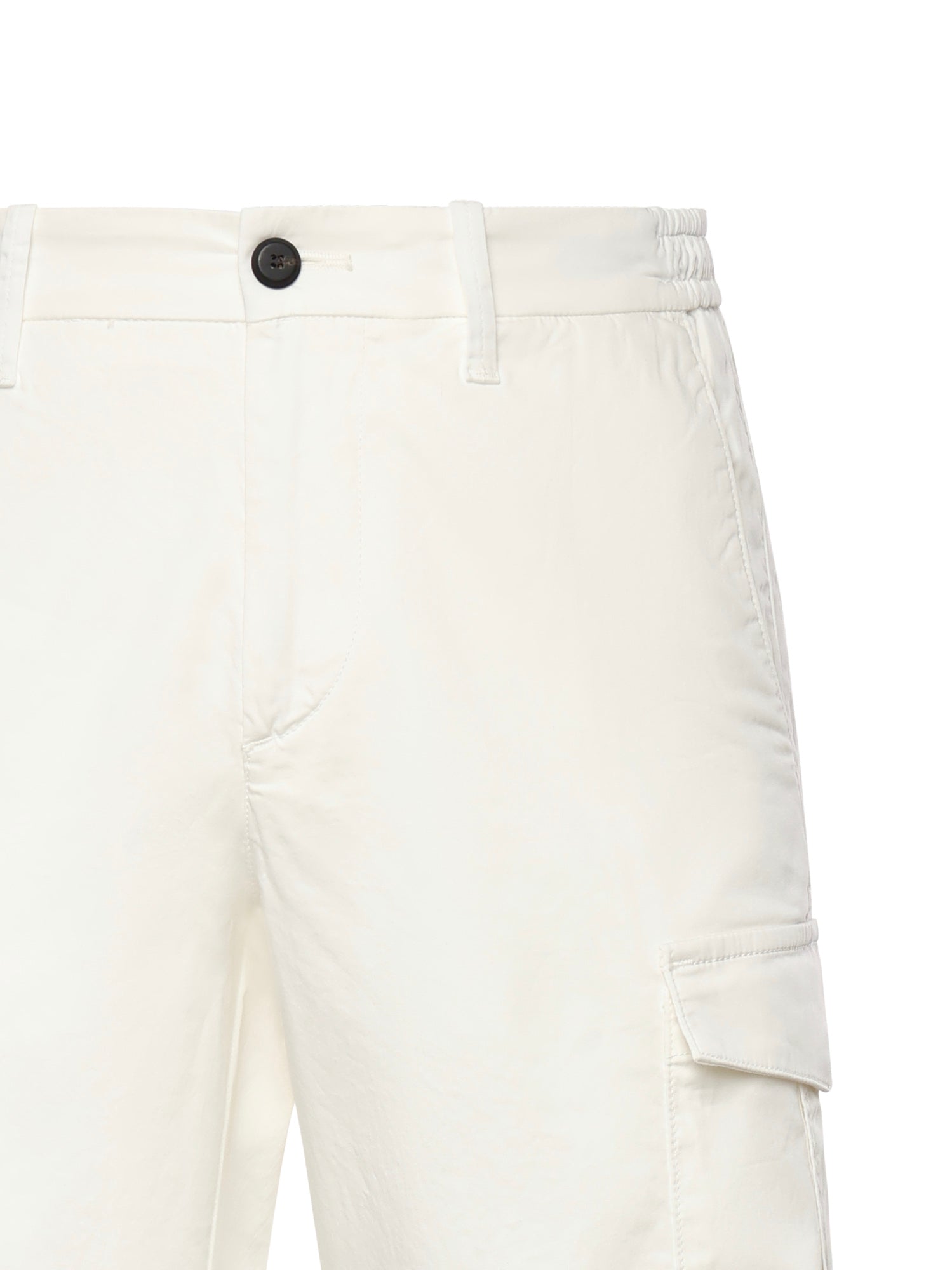 Eleventy Shorts White Cotton