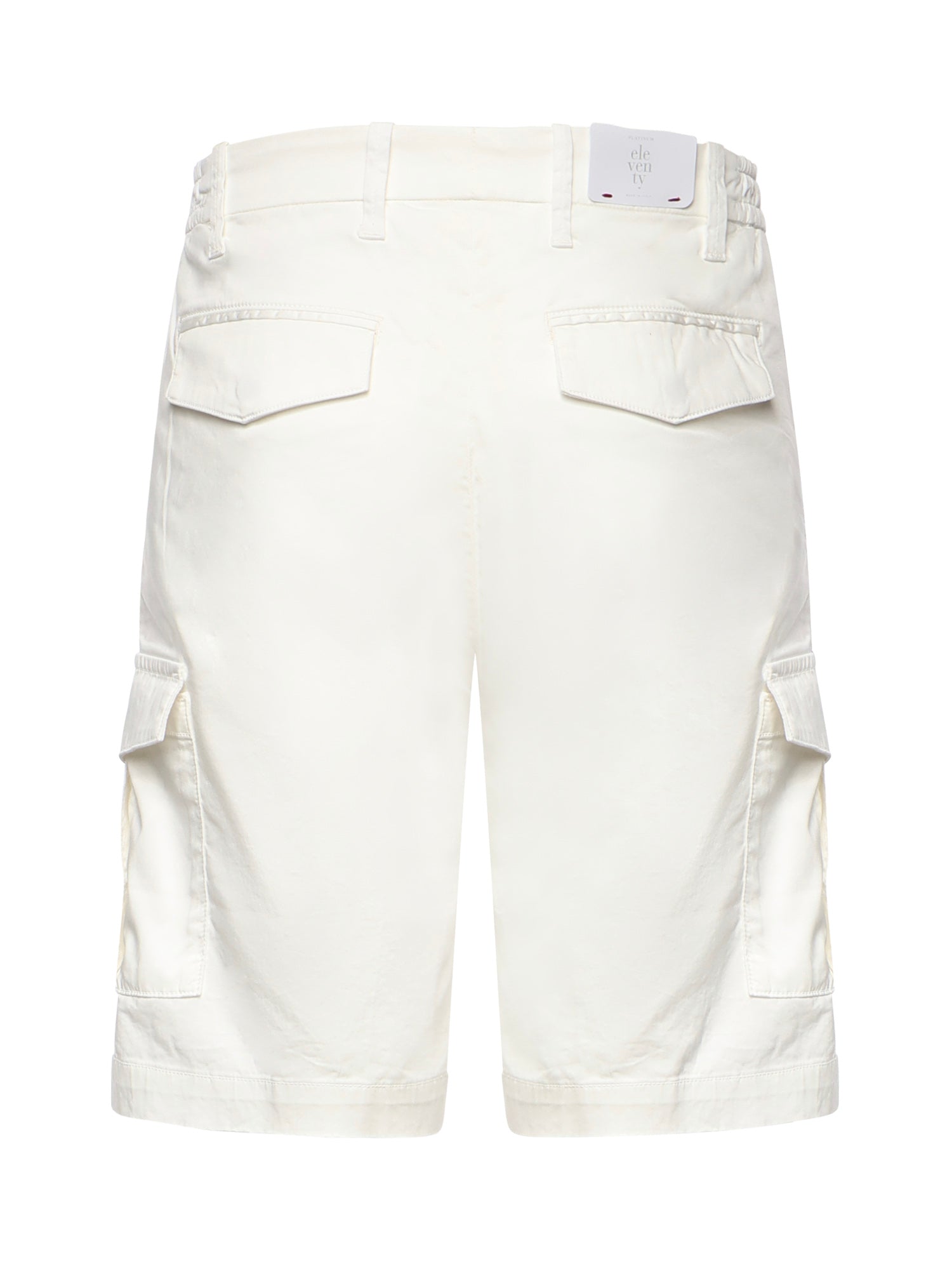 Eleventy Shorts White Cotton