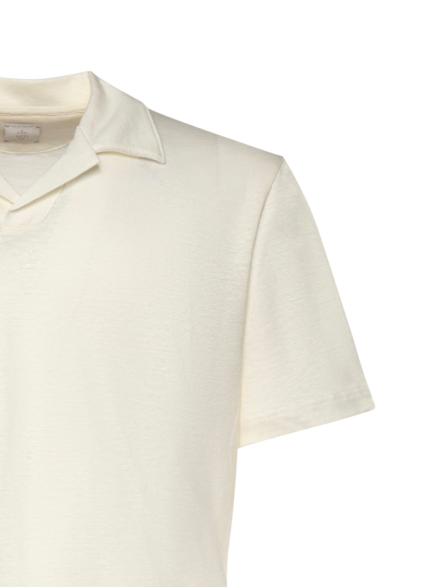 Eleventy T-shirts and Polos White Linen
