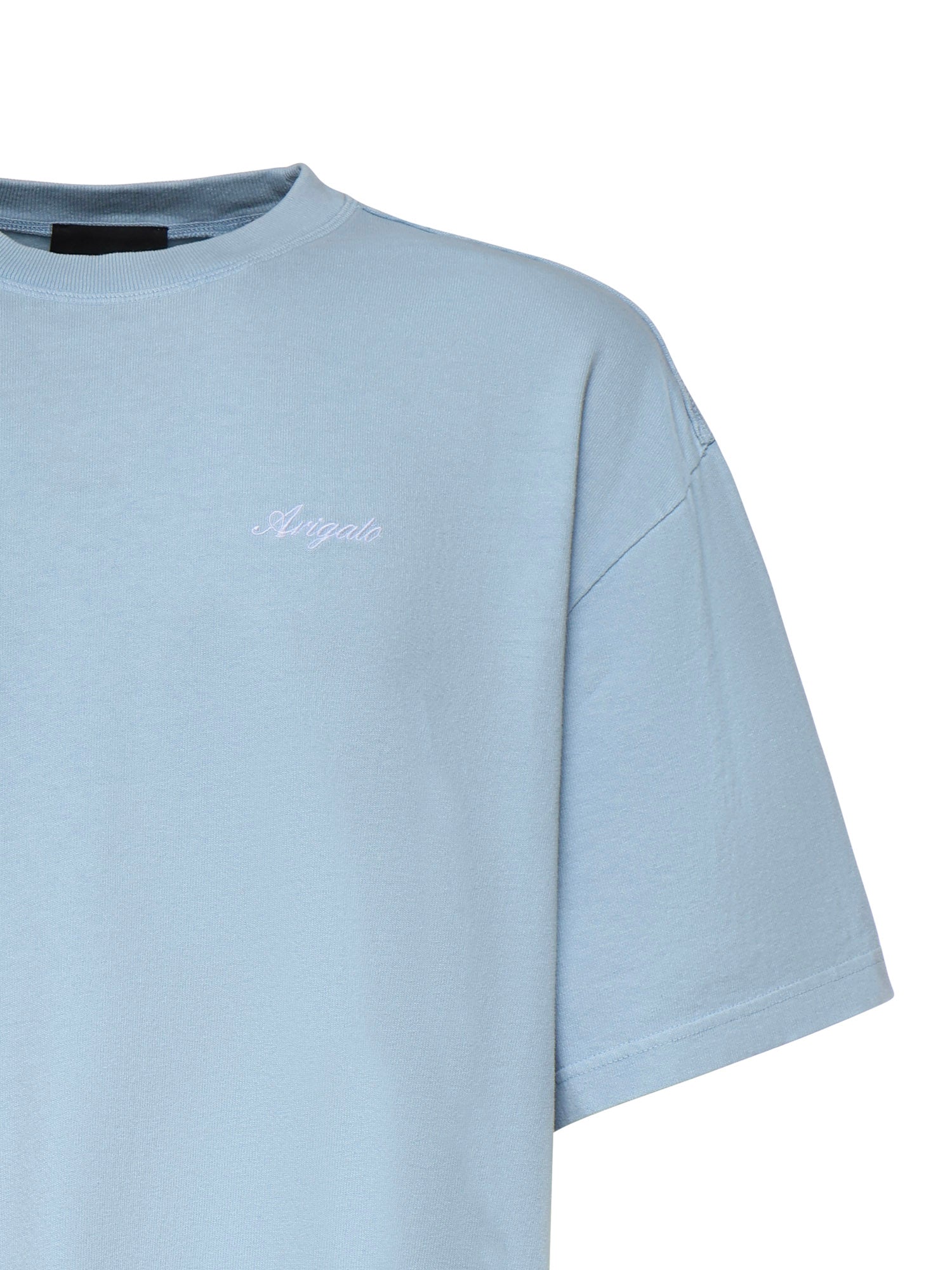 Axel Arigato T-shirts and Polos Powder Blue Cotton