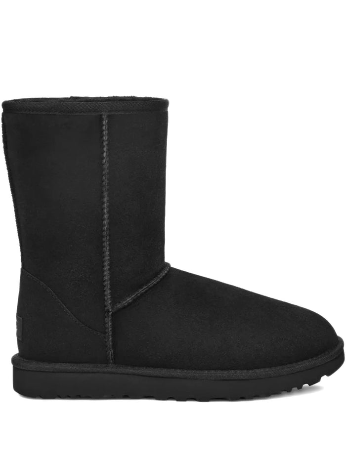 W Classic Short Ii Black Wool | Calzature