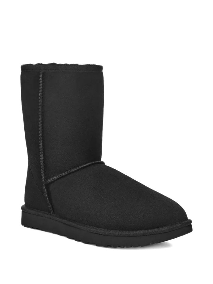 W Classic Short Ii Black Wool | Calzature