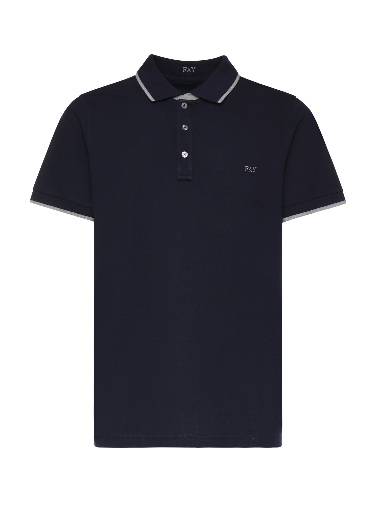Fay T-shirts and Polos Blue Cotton