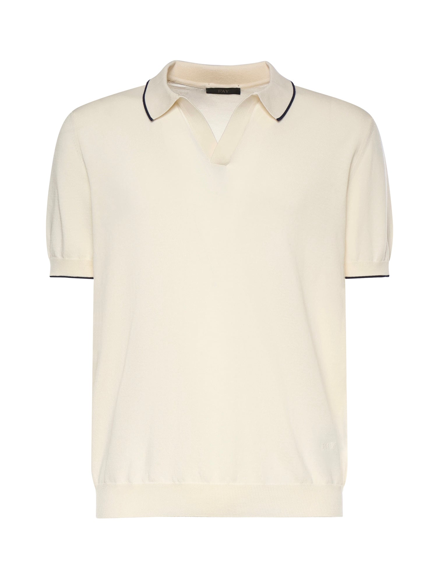 Fay T-shirts and Polos White Cotton