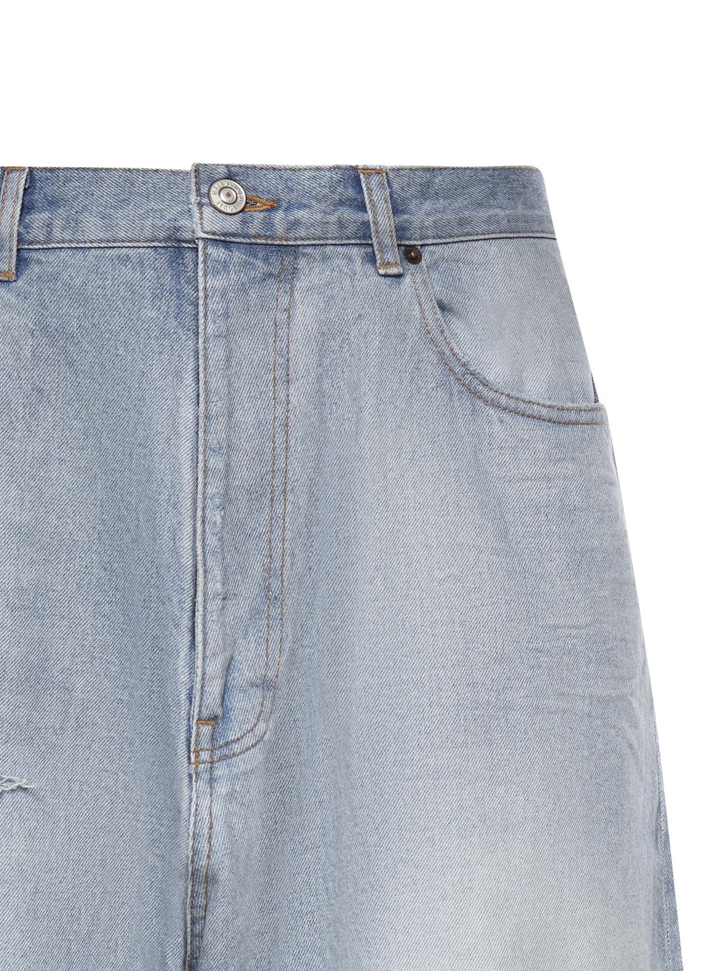 Balenciaga Jeans Blue Cotton