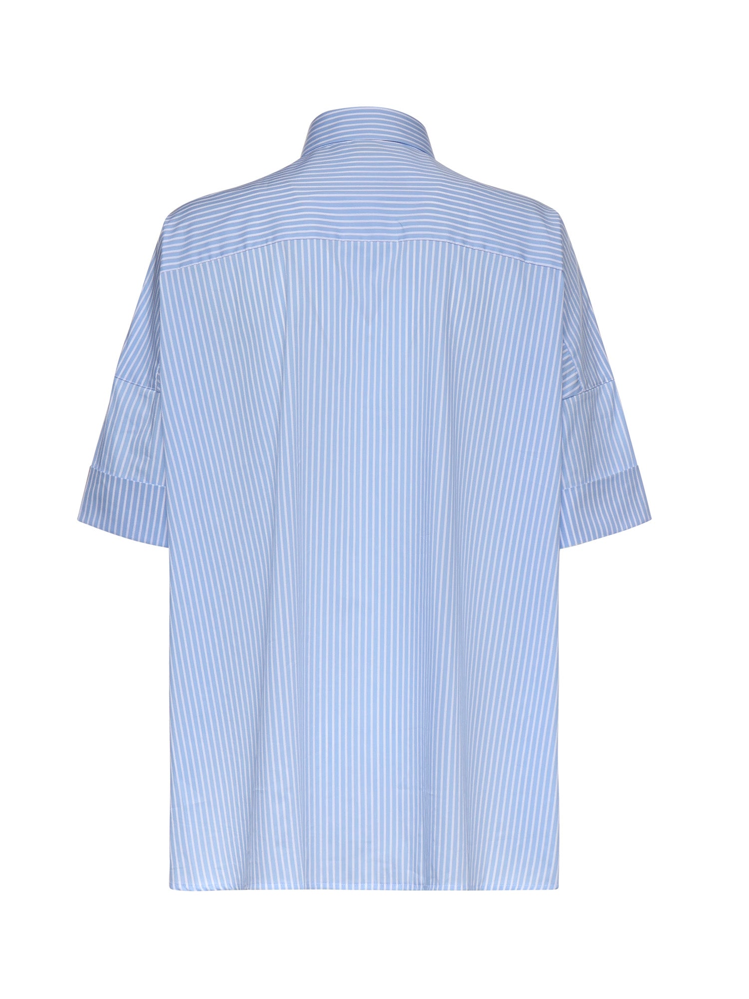 Fay Shirts White/light Blue Cotton