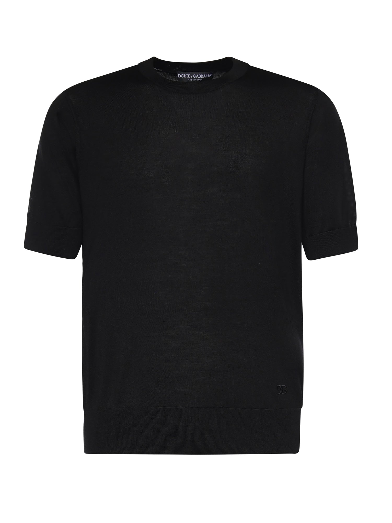 Dolce & Gabbana Sweaters Black Silk