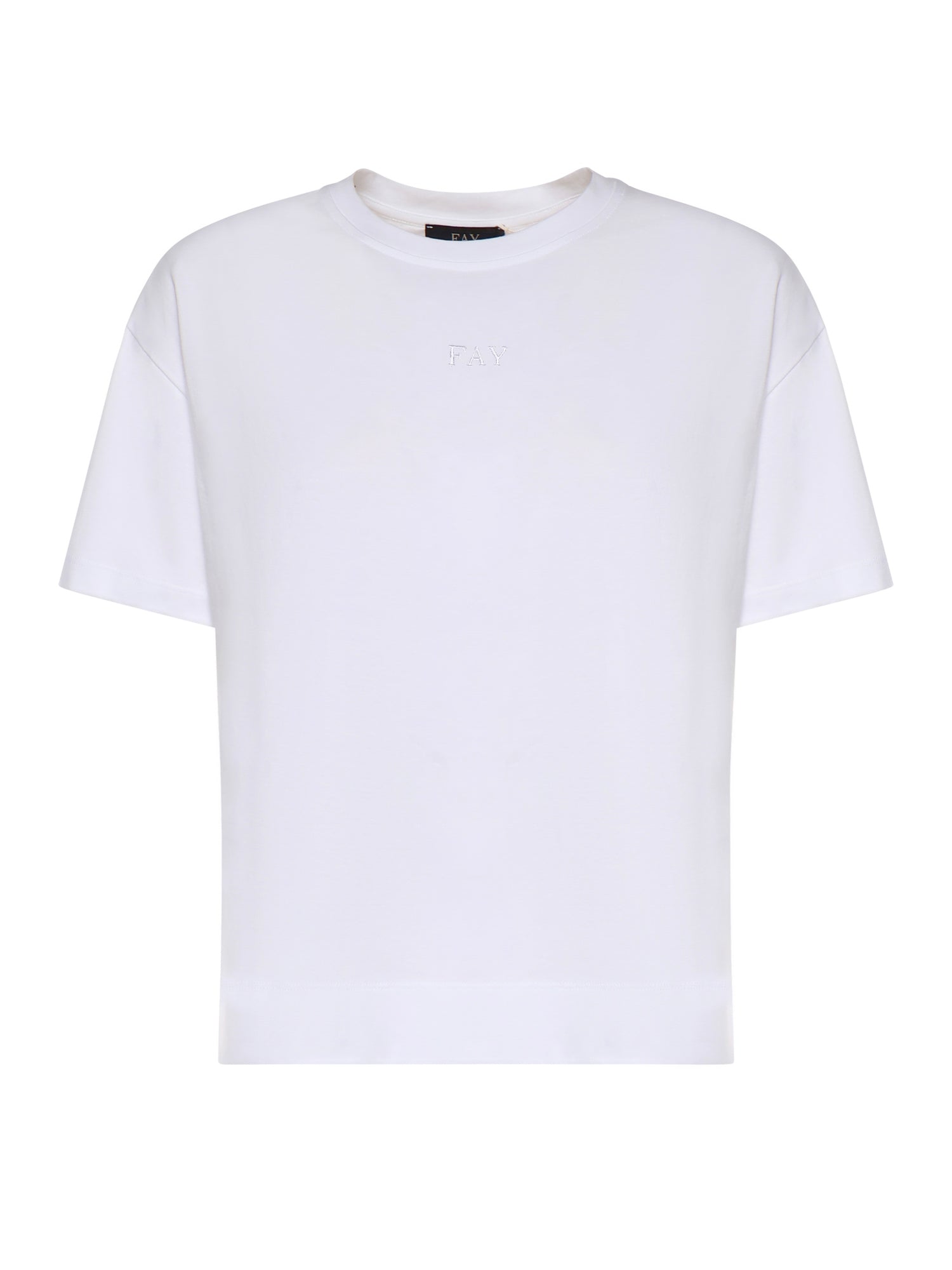 Fay T-shirts and Polos White Cotton