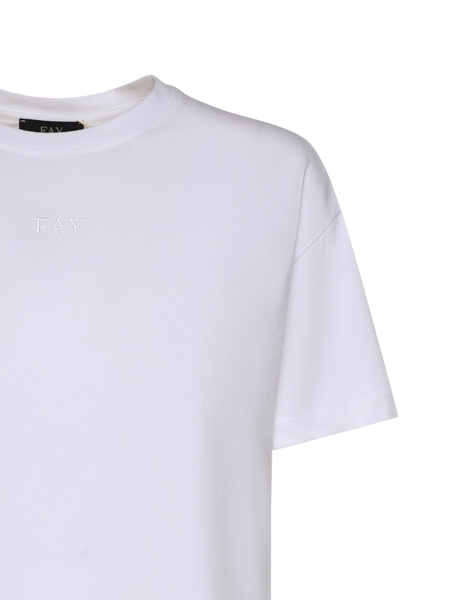 Fay T-shirts and Polos White Cotton