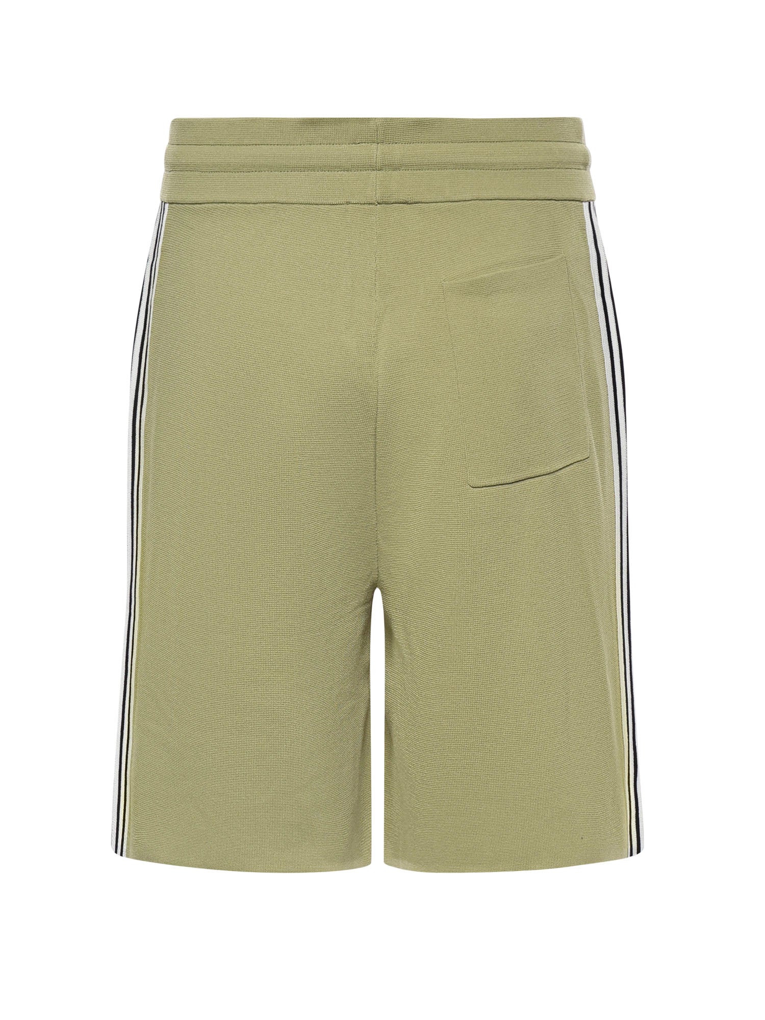 AUTRY Shorts Green Viscose - Nylon