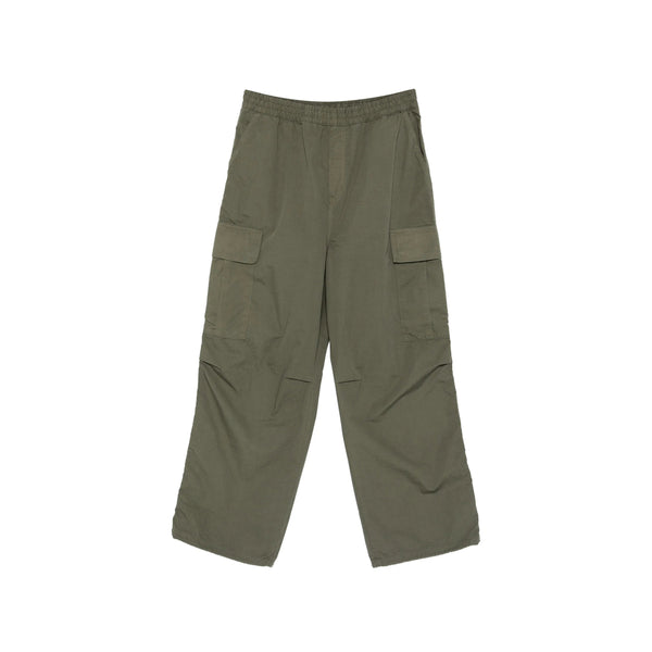 Cargo Trousers Green Cotton