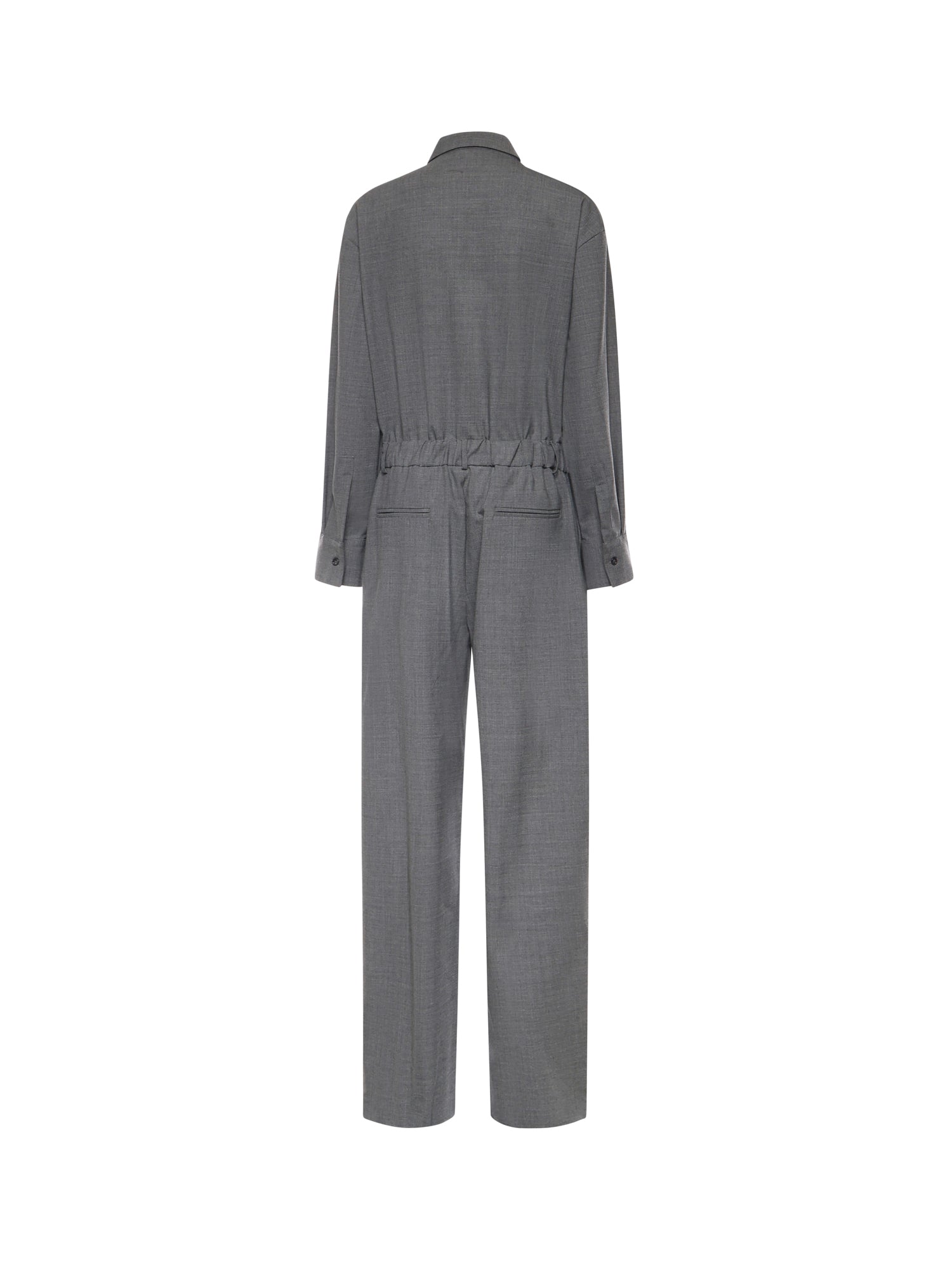 OTTODAME Dresses Grey Acrylic Viscose