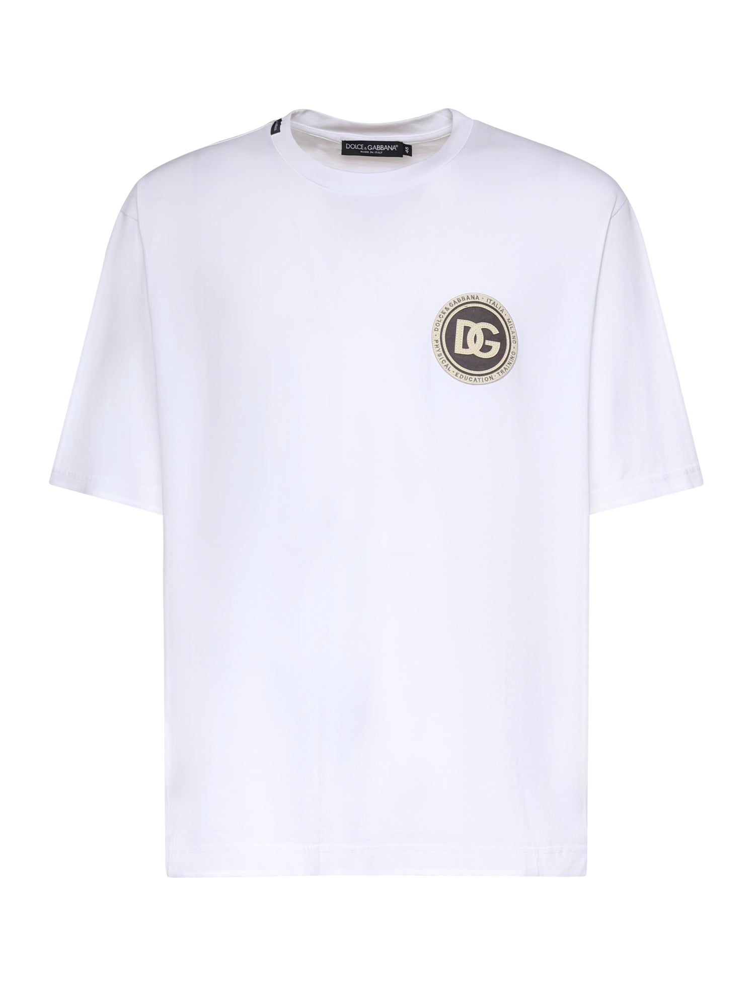 Dolce & Gabbana T-shirts and Polos White Cotton