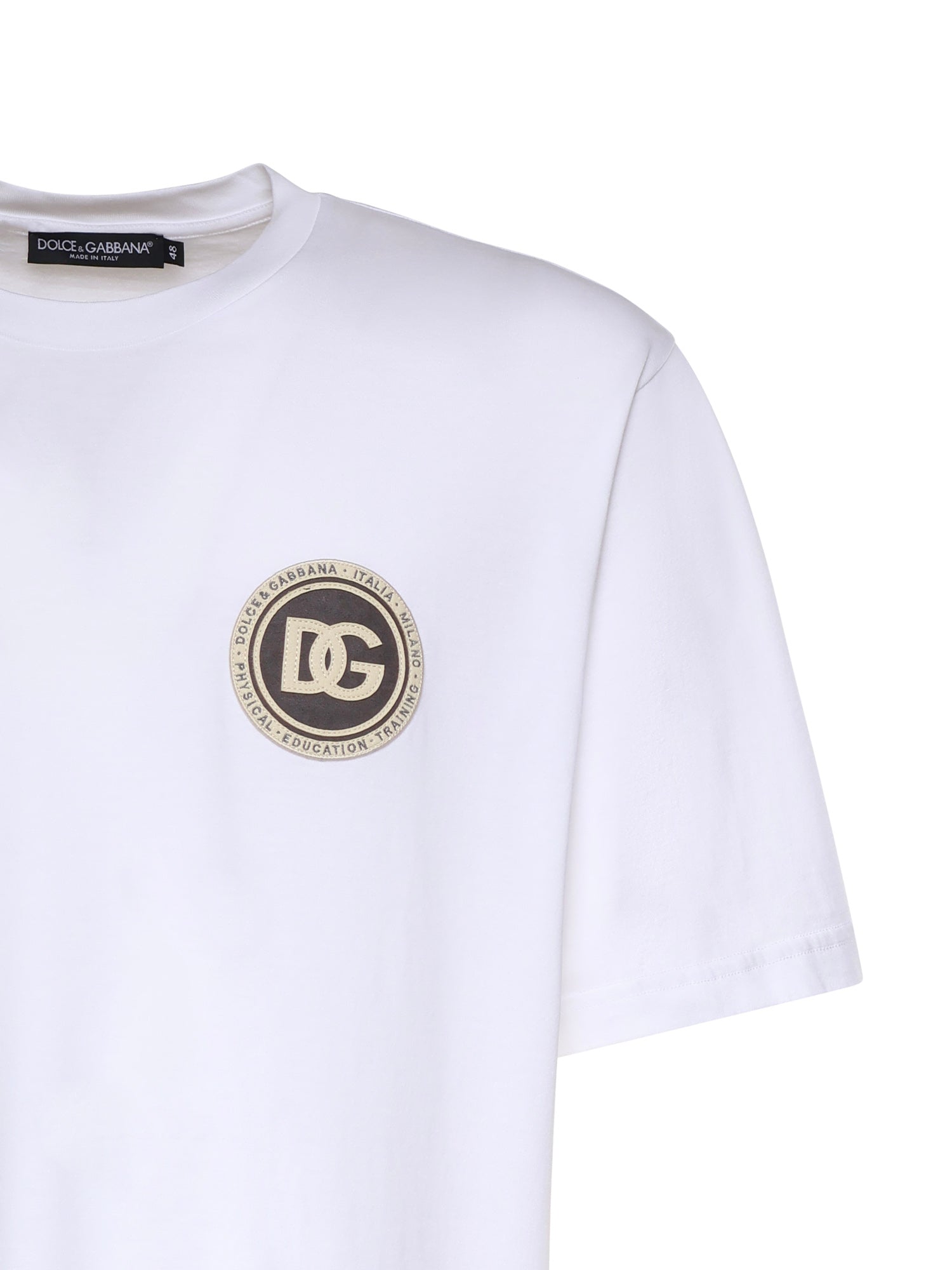 Dolce & Gabbana T-shirts and Polos White Cotton