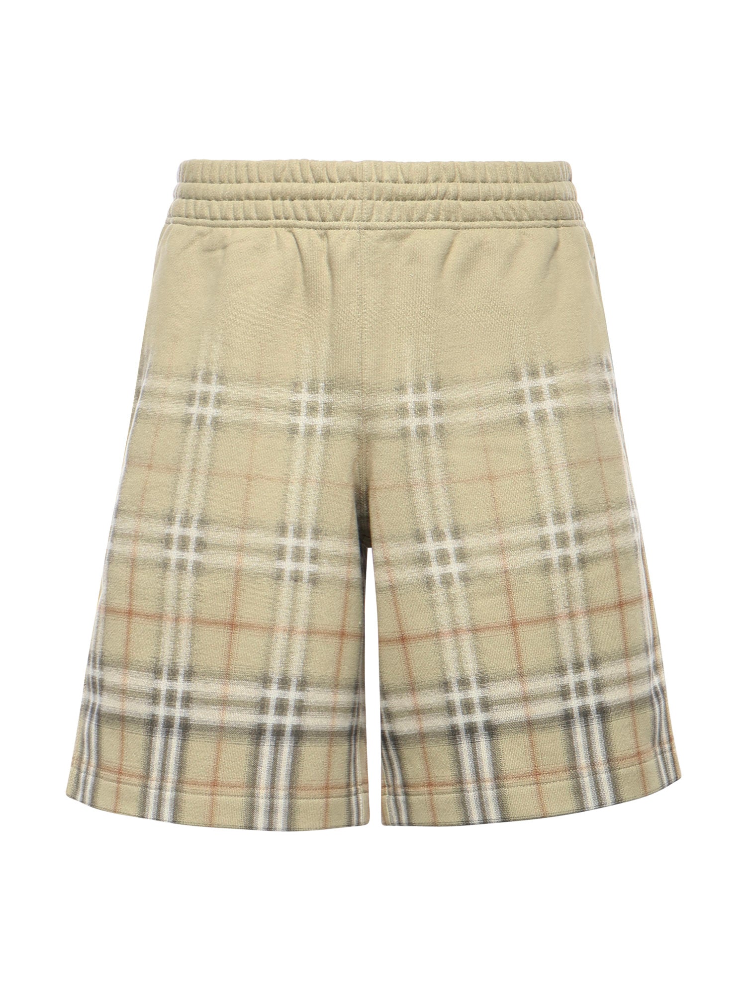 Burberry Shorts Glade Green Cotton
