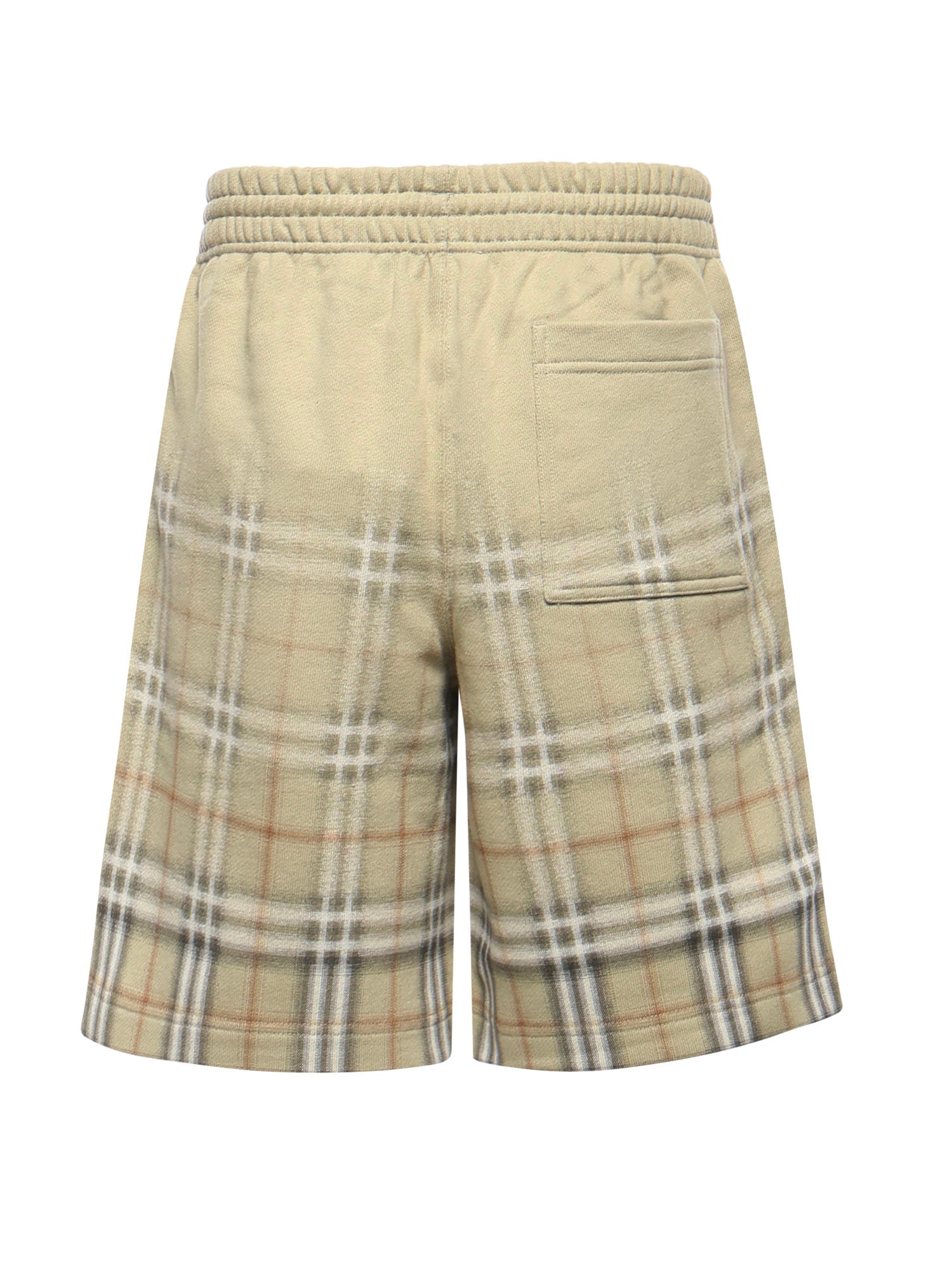 Burberry Shorts Glade Green Cotton