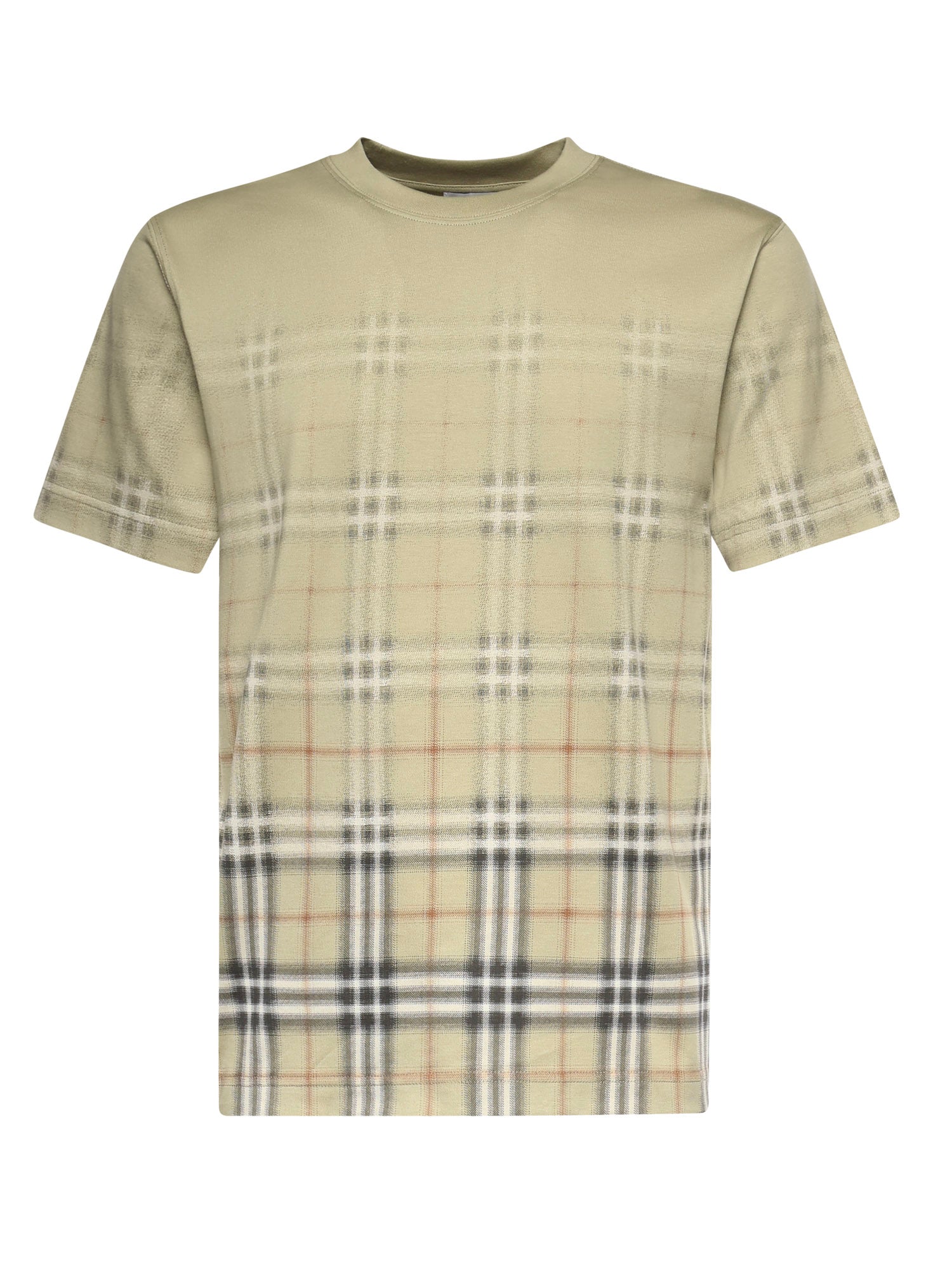 Burberry T-shirts and Polos Glade Green Cotton