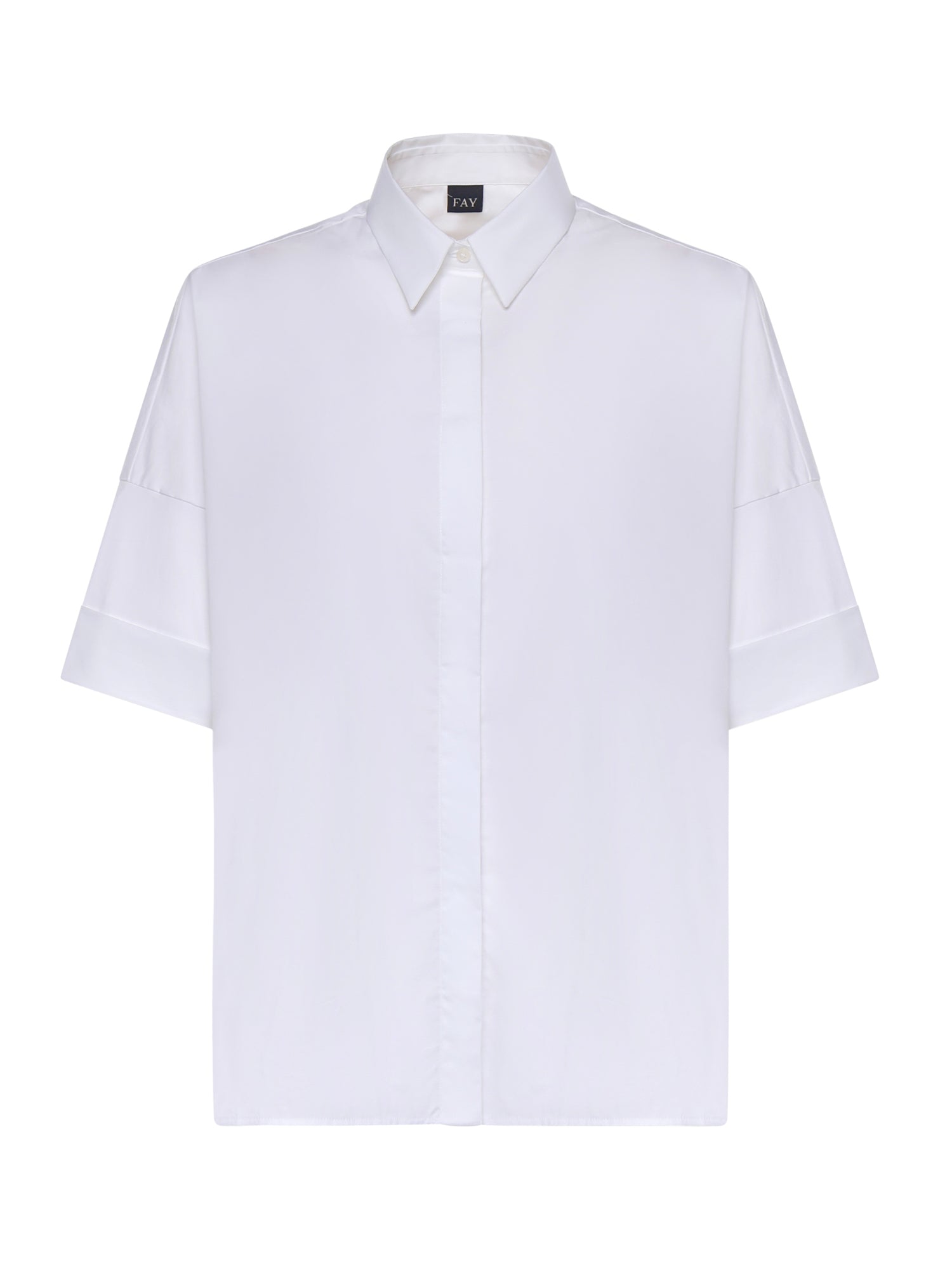 Fay Shirts White Cotton
