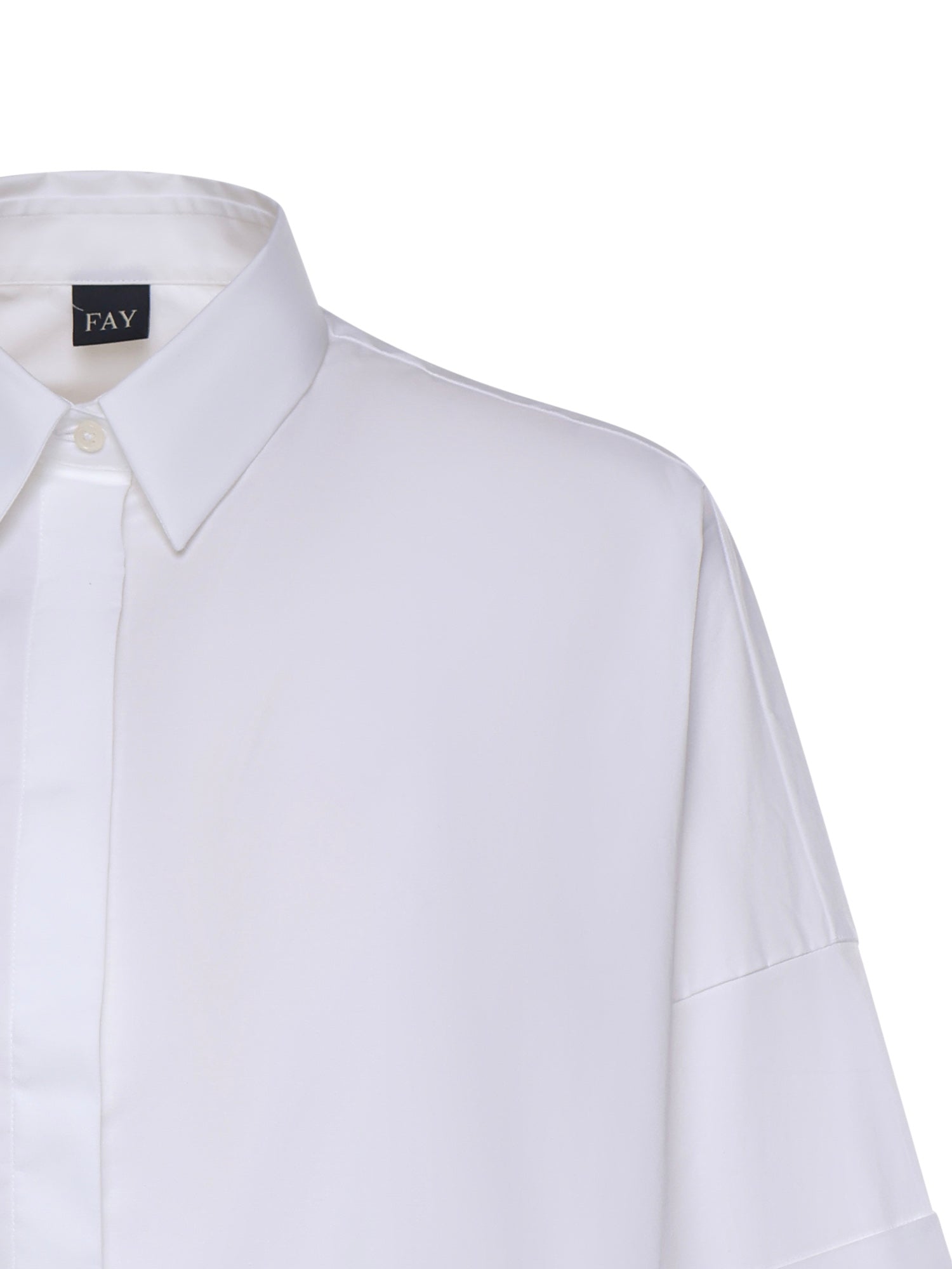 Fay Shirts White Cotton