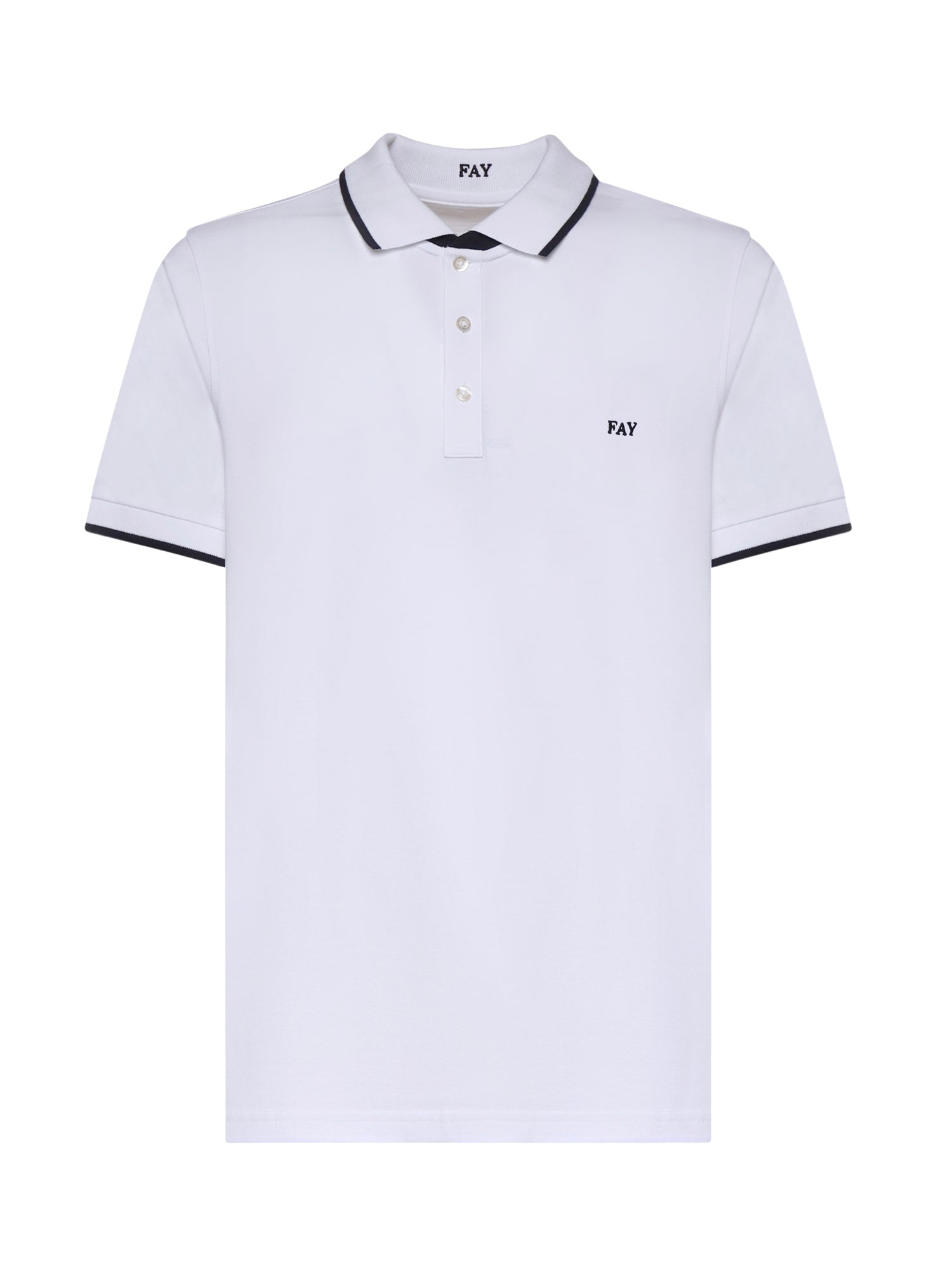 Fay T-shirts and Polos White Cotton