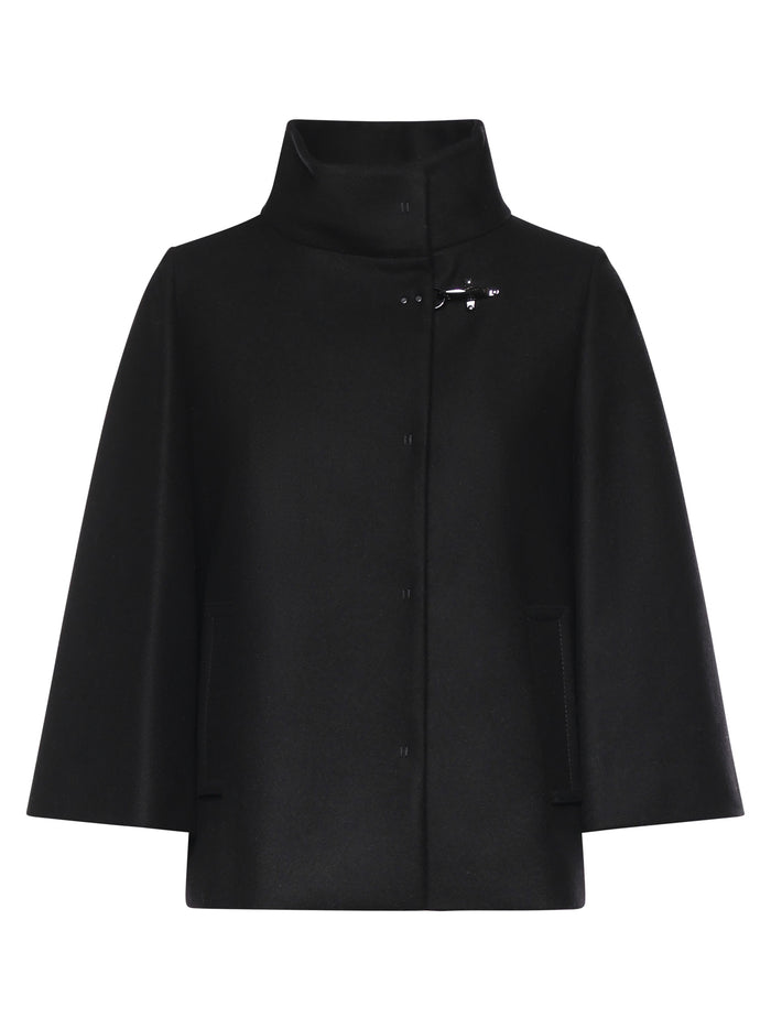 Fay Jackets Black Virgin Wool