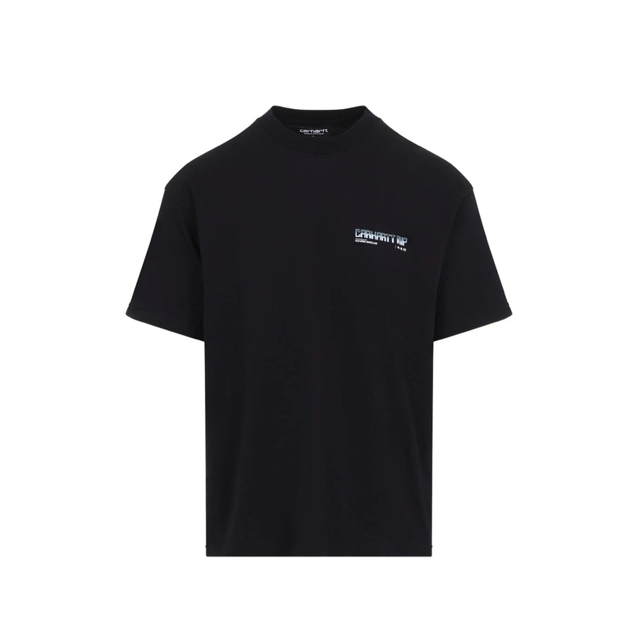 Graphic Print T-Shirt Black Cotton T-shirts