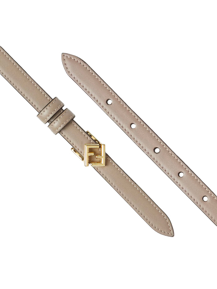 Fendi Belts Beige Calfskin