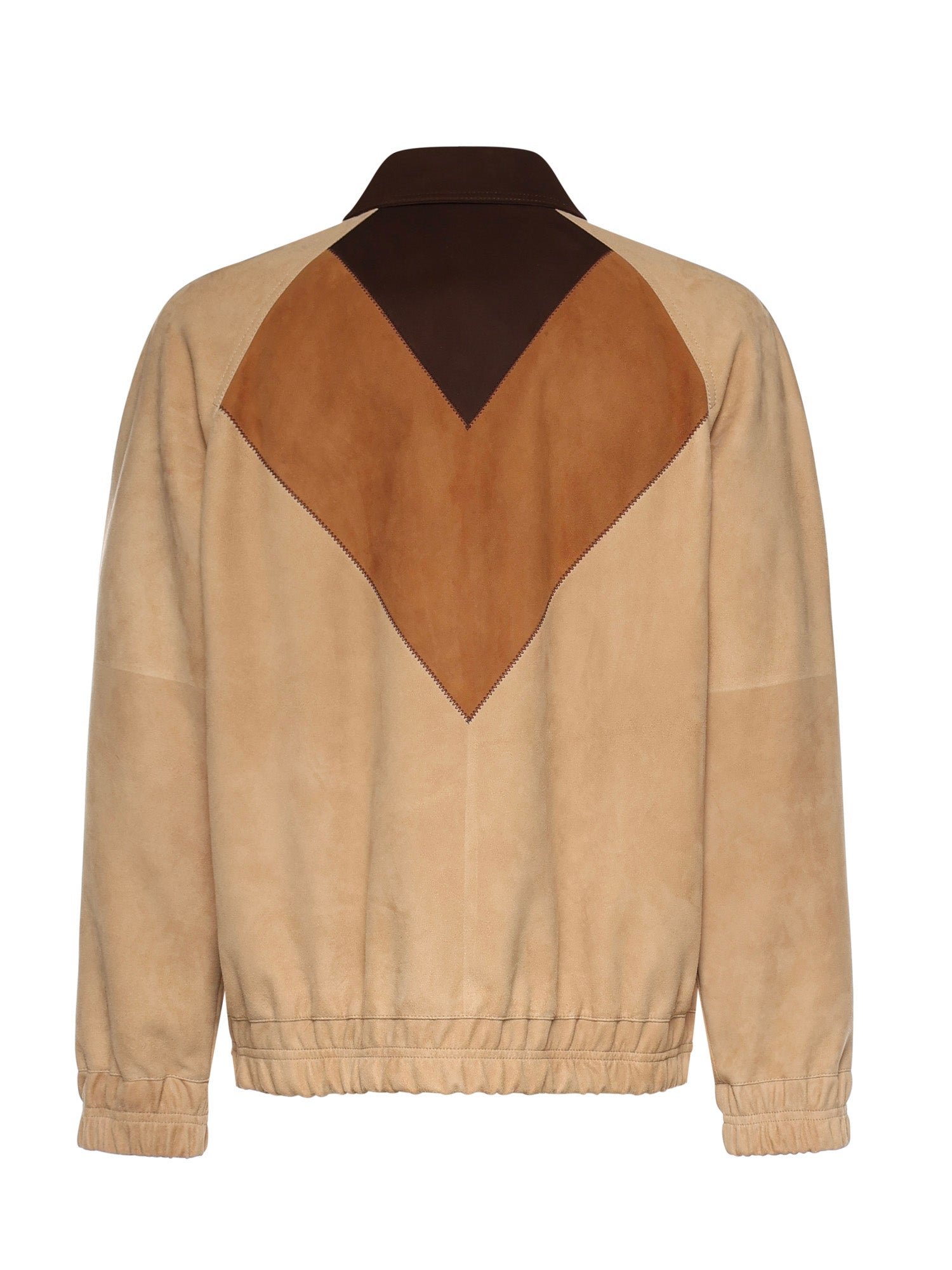 Valentino Garavani Coats Natural, Crayon, Deep Mocha Goatskin