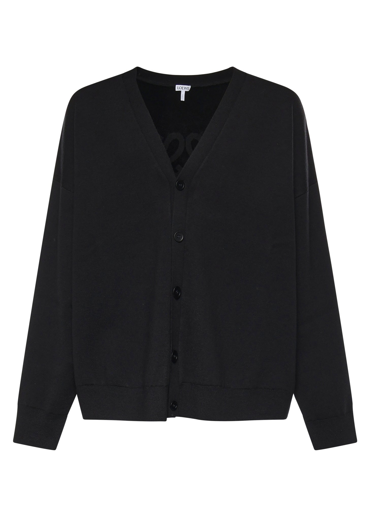 Loewe Sweaters Black Wool/viscose/polyamide