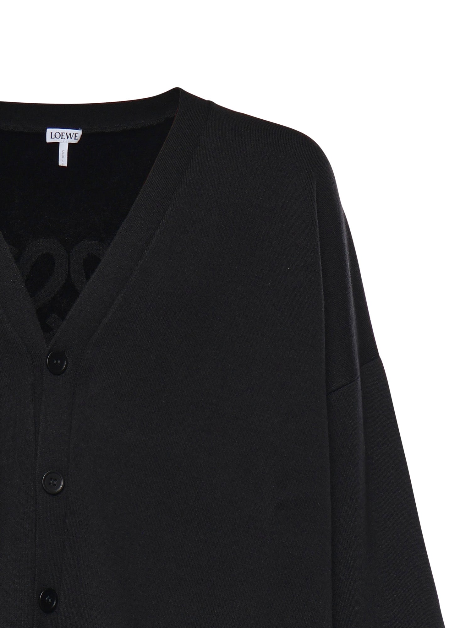 Loewe Sweaters Black Wool/viscose/polyamide