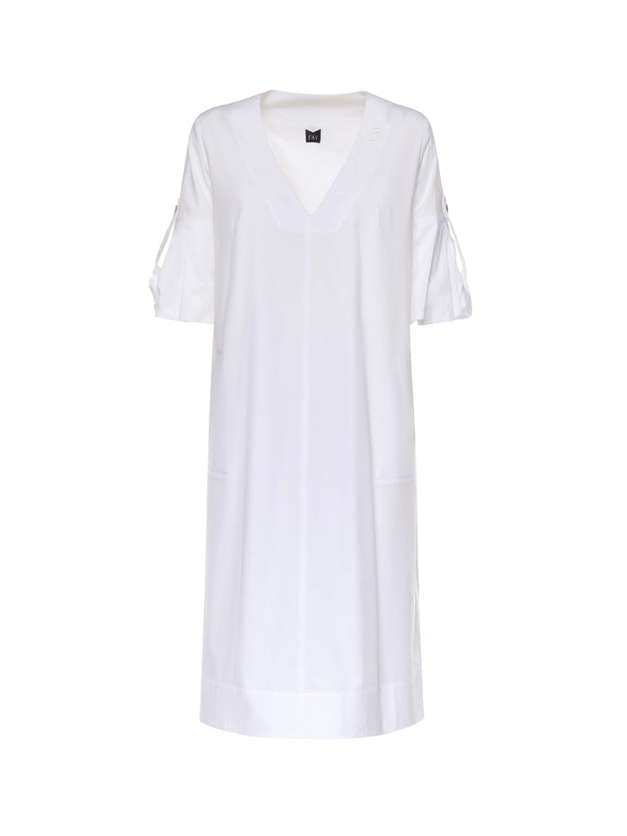 Fay Dresses White Cotton