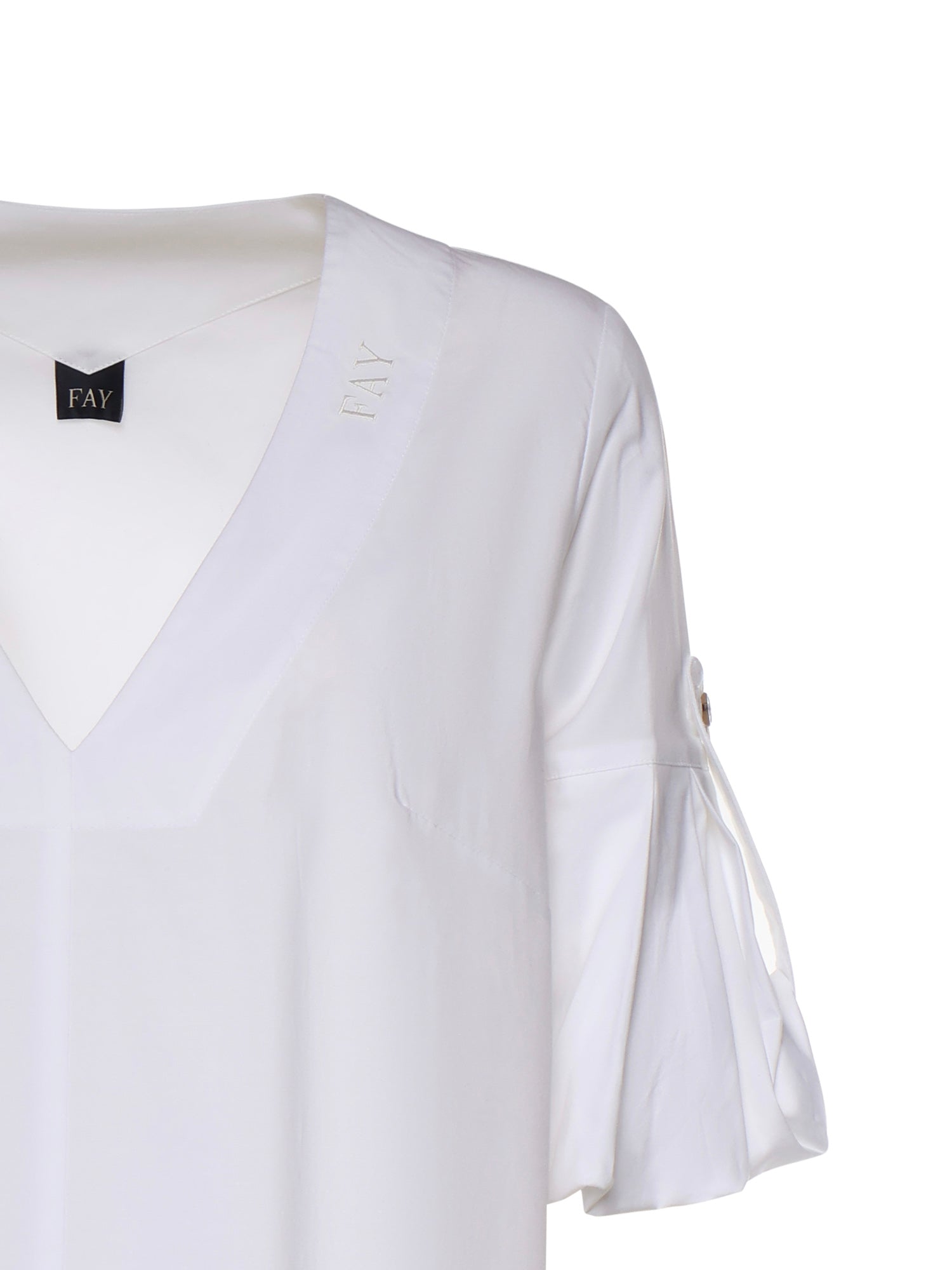 Fay Dresses White Cotton