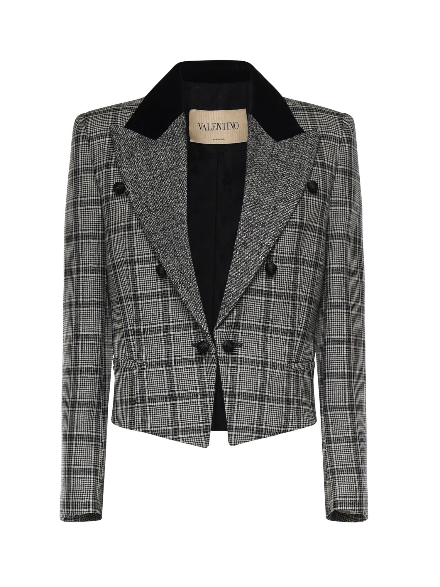 Valentino Garavani Jackets Grey Virgin Wool