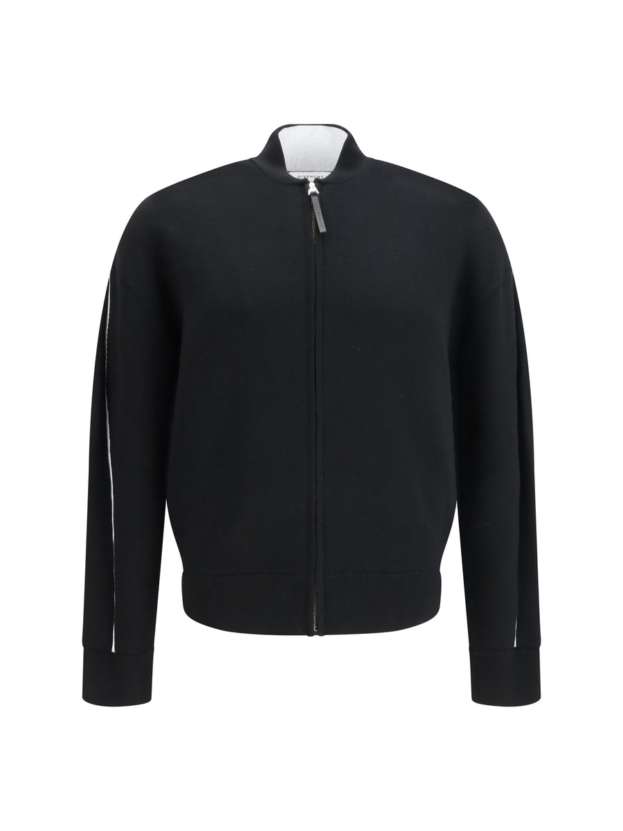 Givenchy 67% Wool cardigan in black