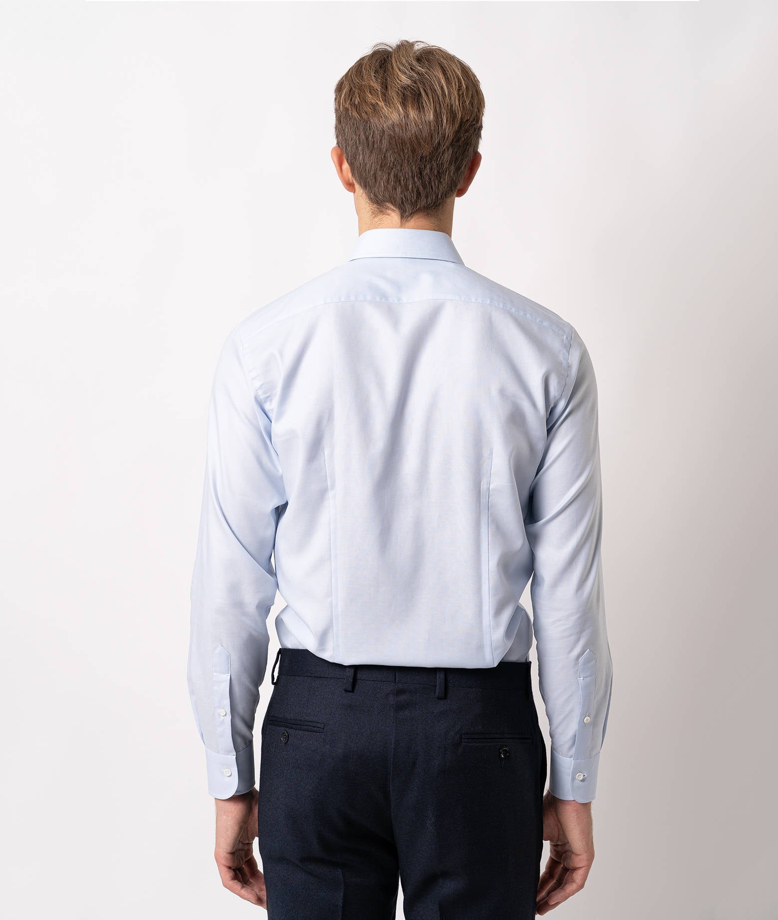 Tailored Cotton Shirt Astoria Lightblue Classic