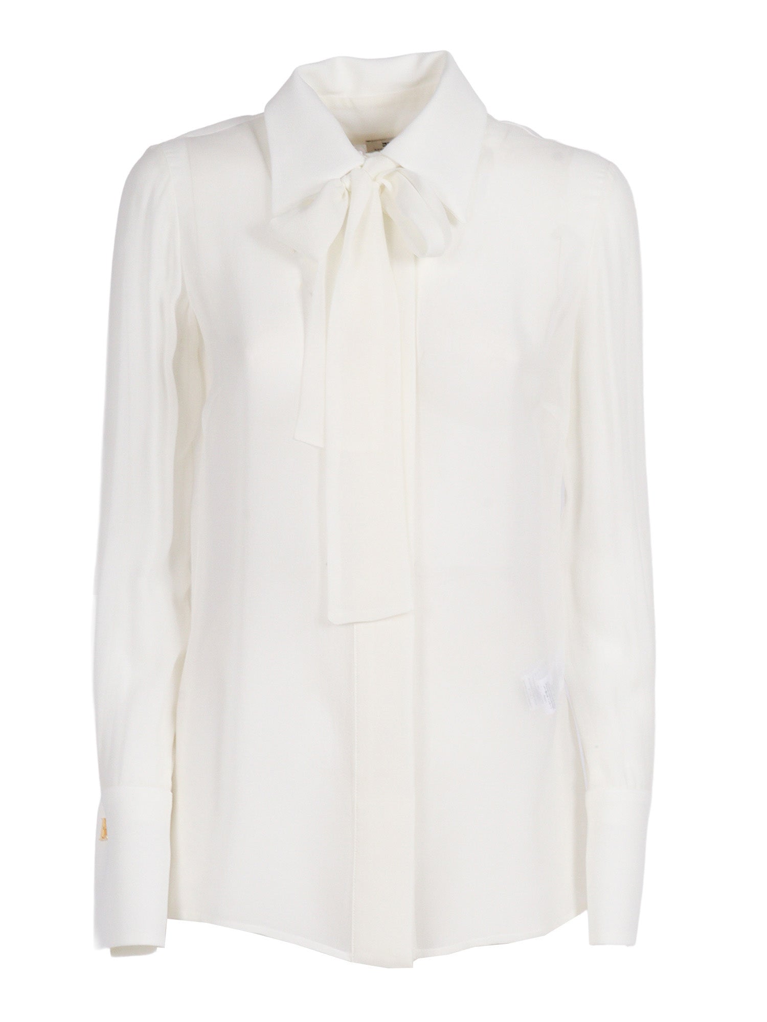 SHIRT White Silk