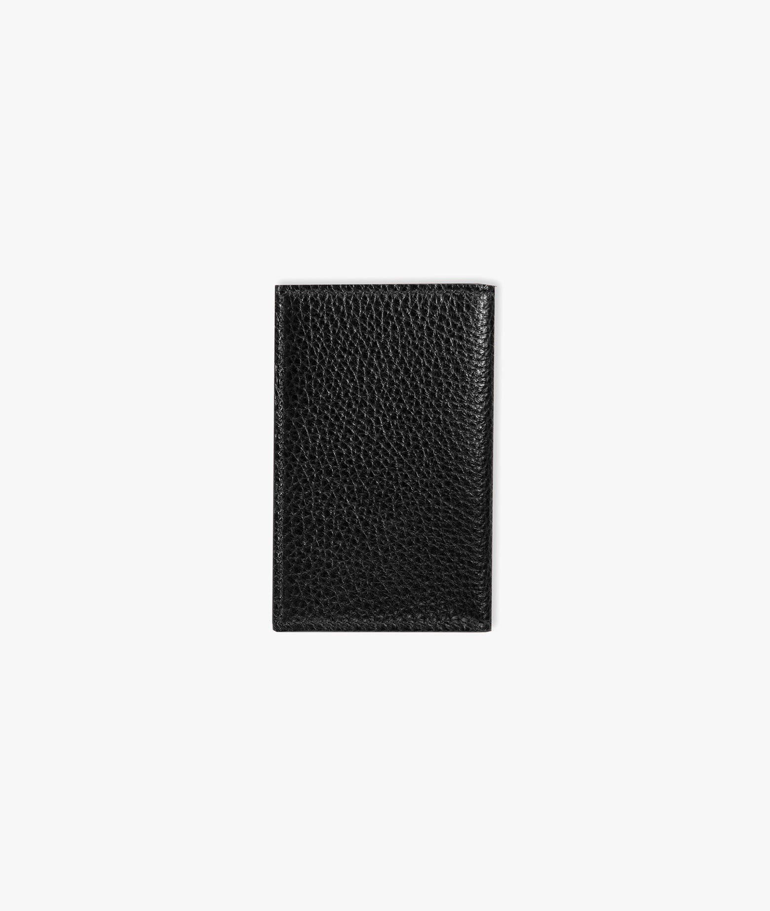 Vertical Card Holder Amedeo Olive Credit And Business