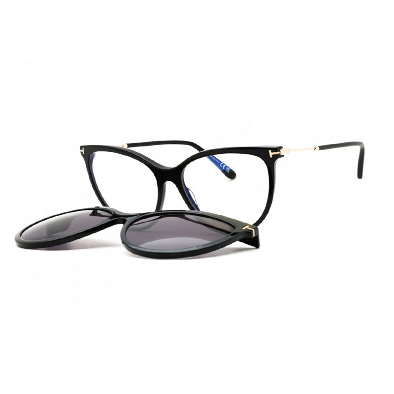 Tom Ford FT5994-B001 Acetate frame with metal accents eyeglasses in black