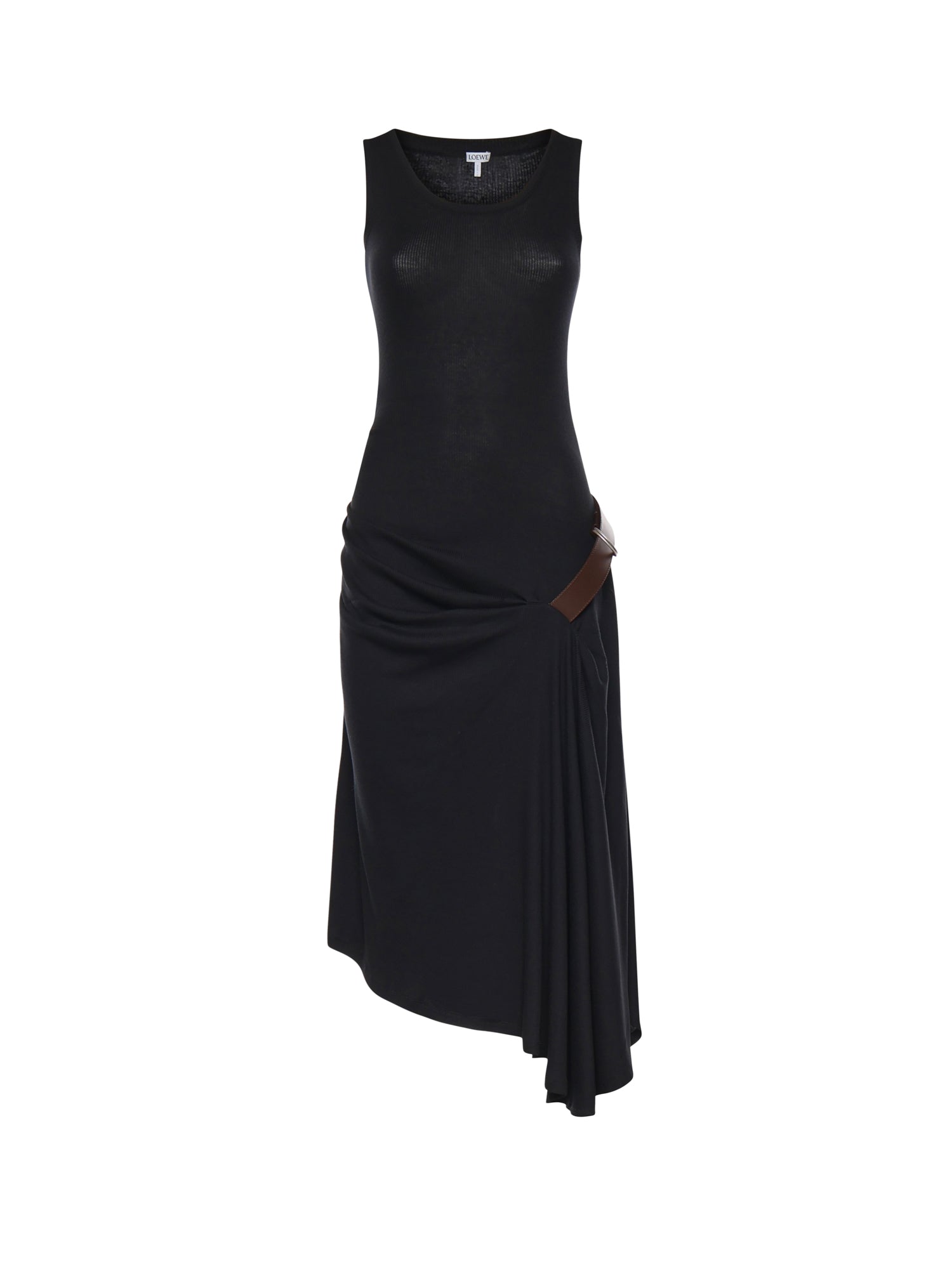 Loewe Dresses Black Cotton/elastane