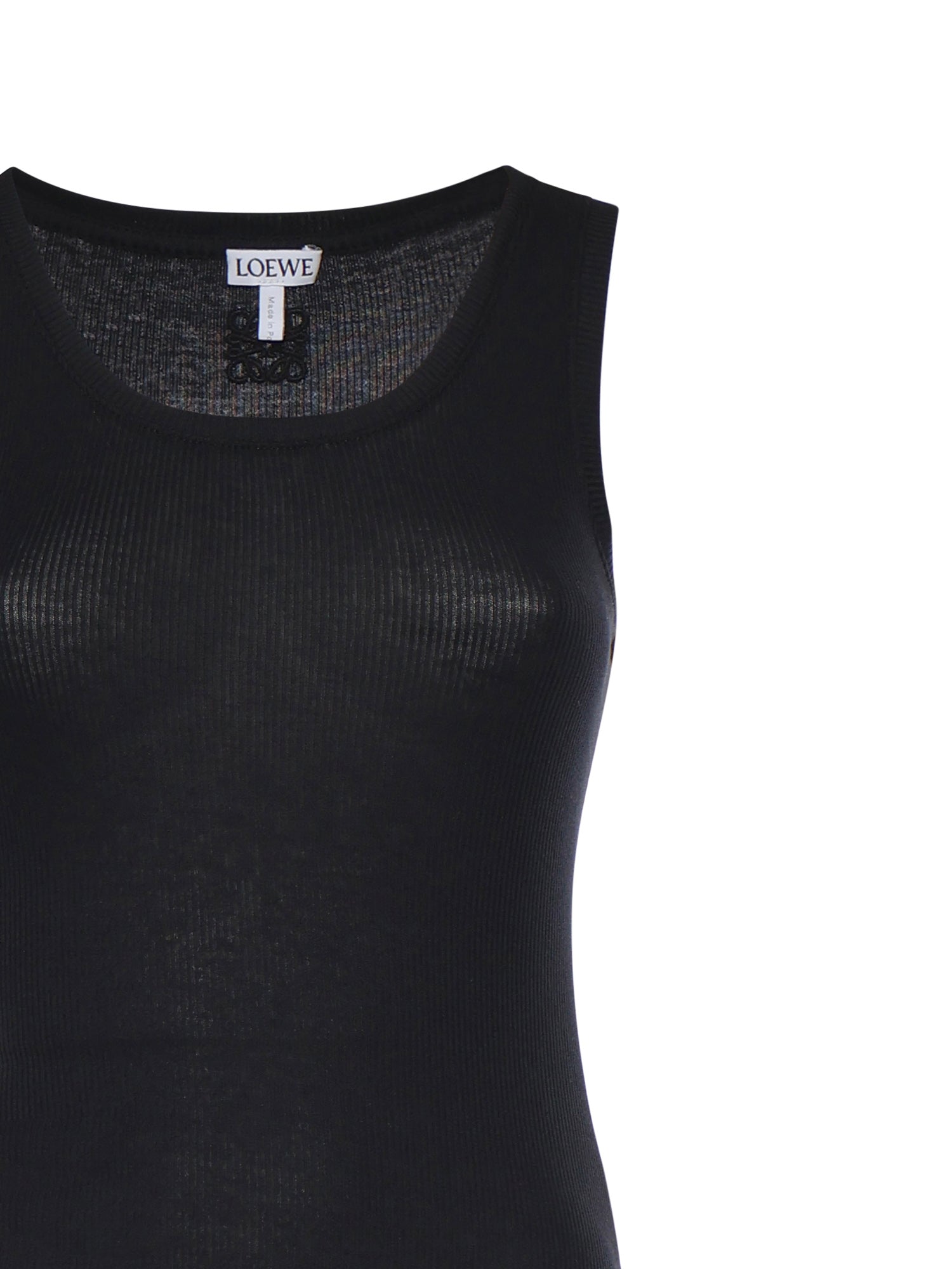 Loewe Dresses Black Cotton/elastane