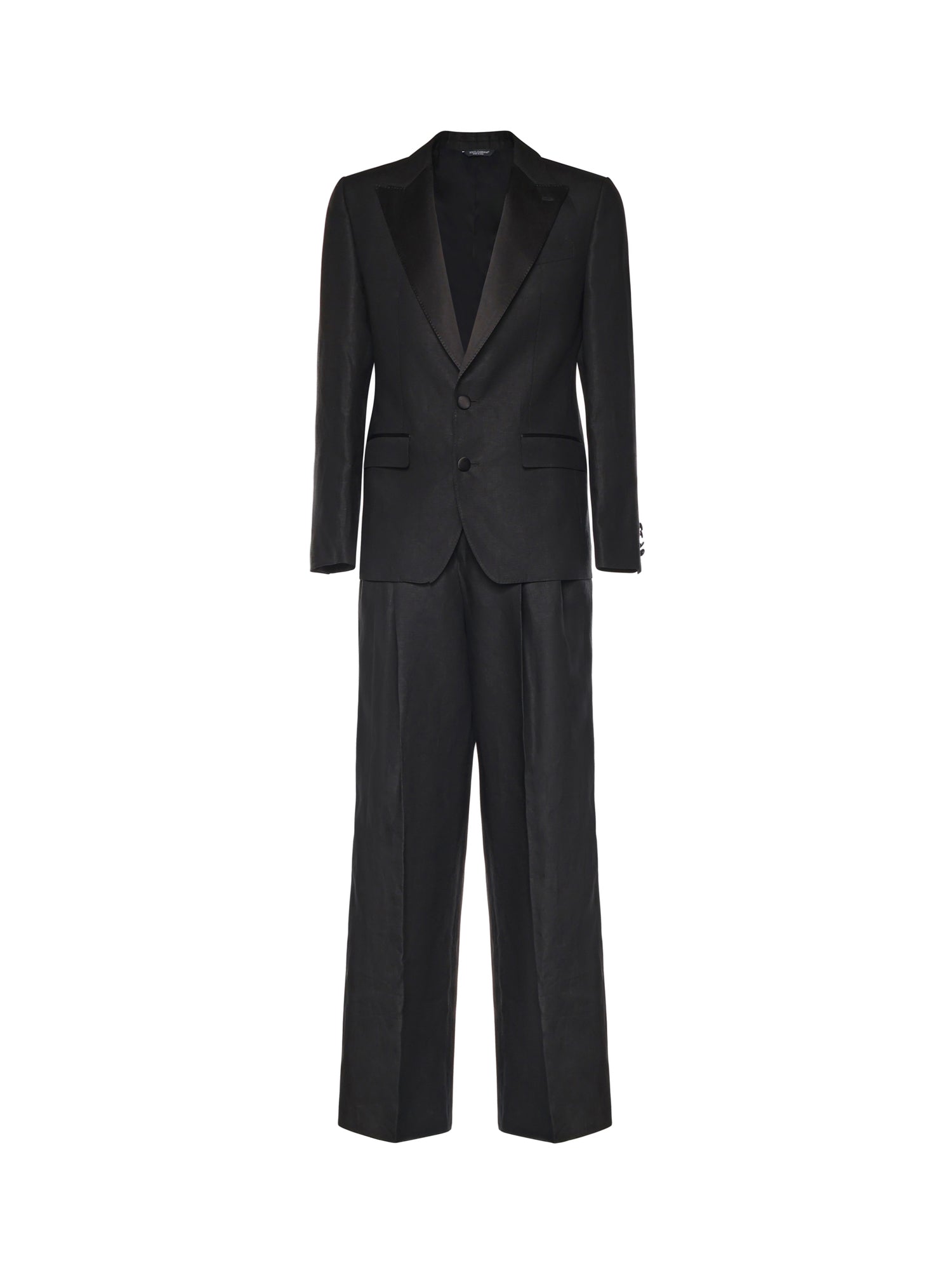 Dolce & Gabbana Dresses Black Linen